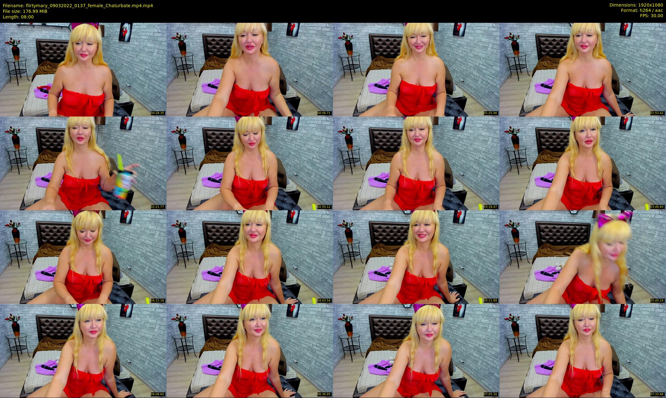 flirtymary — 8 minute Chaturbate female cam show recording, 1080p, Mar 9, 2022