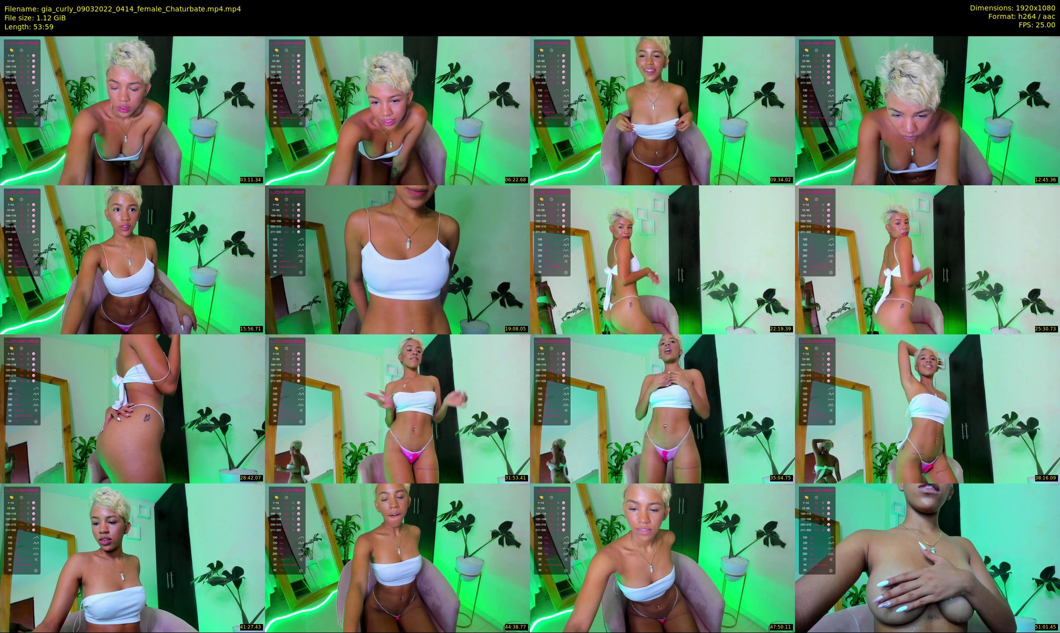 gia_curly — 54 minute Chaturbate female cam show recording, 1080p, Mar 9, 2022