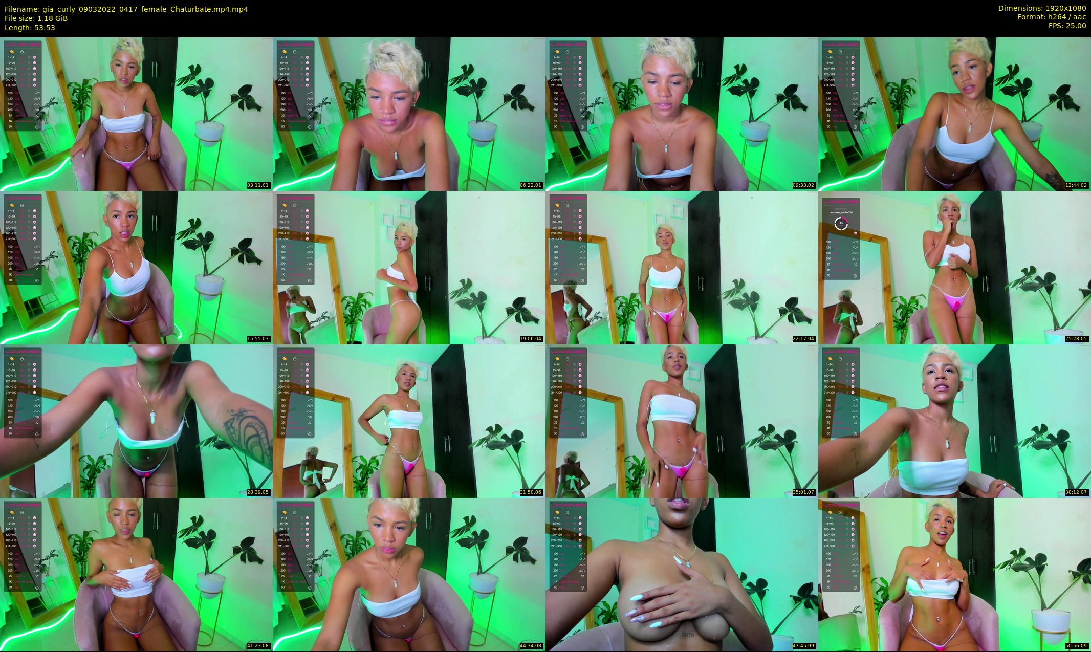 gia_curly — 54 minute Chaturbate female cam show recording, 1080p, Mar 9, 2022