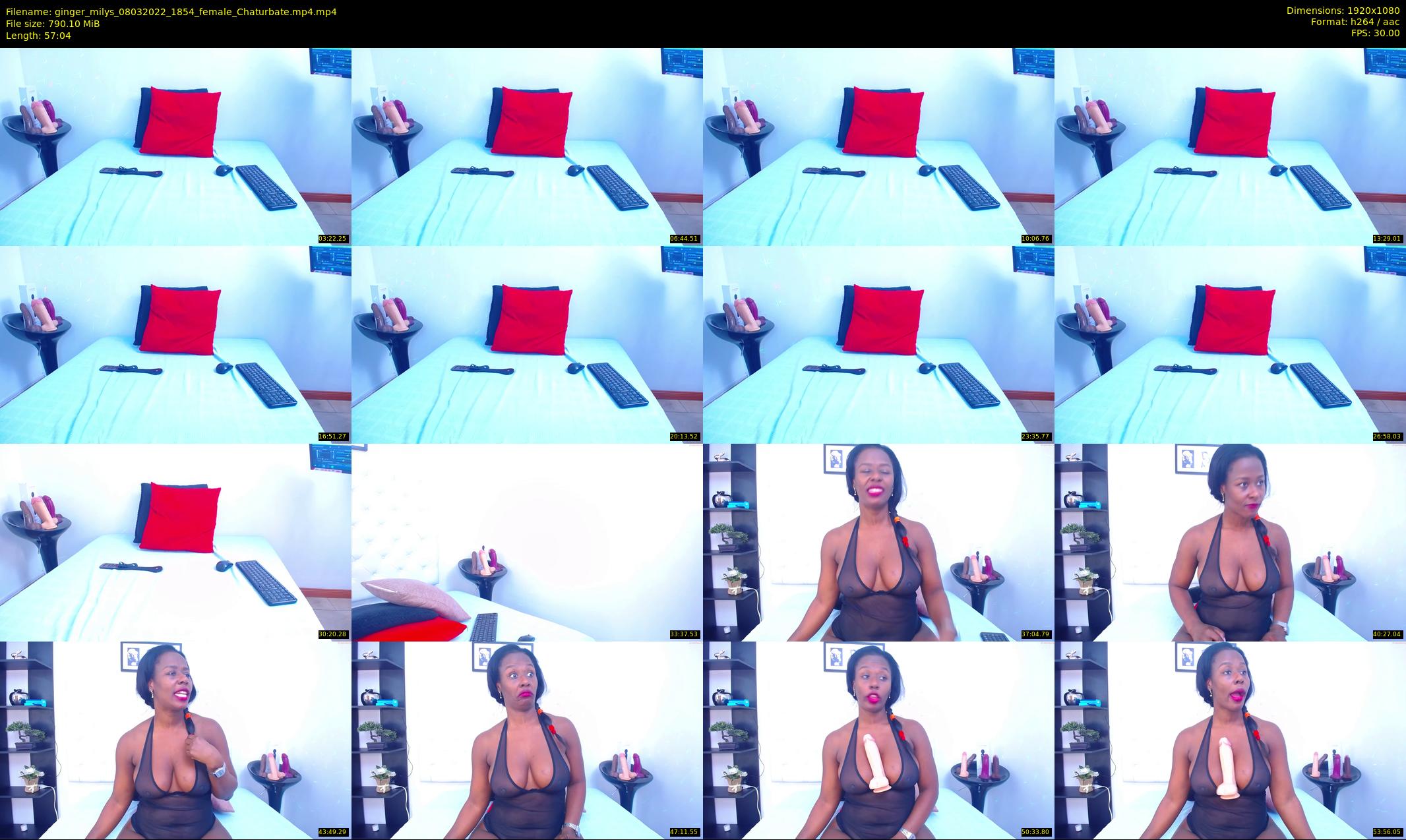 ginger_milys — 58 minute Chaturbate female cam show recording, 1080p, Mar 8, 2022