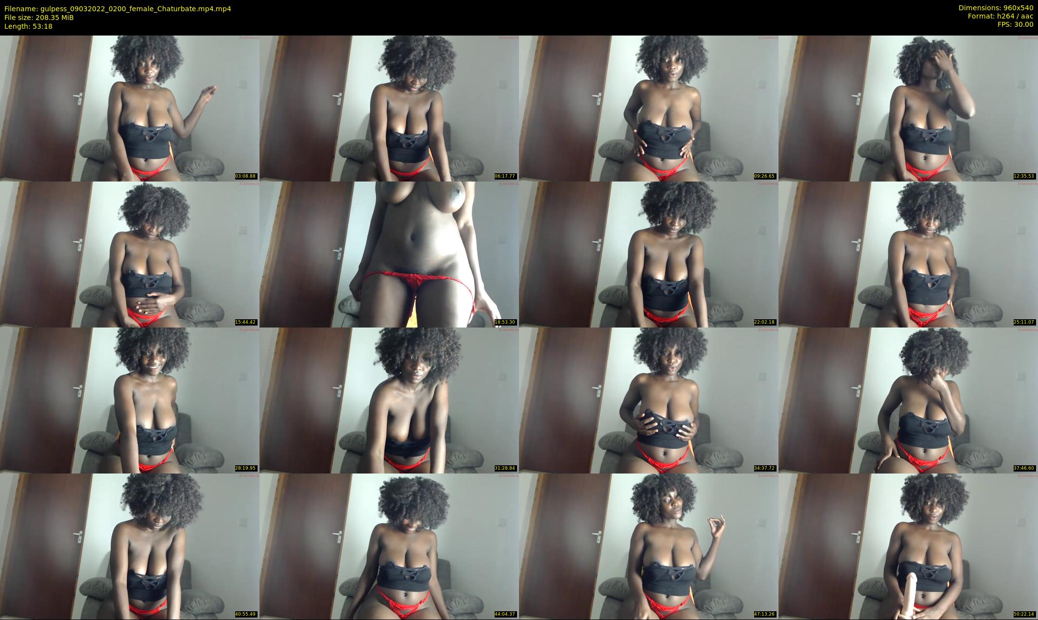 gulpess — 54 minute Chaturbate female cam show recording, 480p, Mar 9, 2022