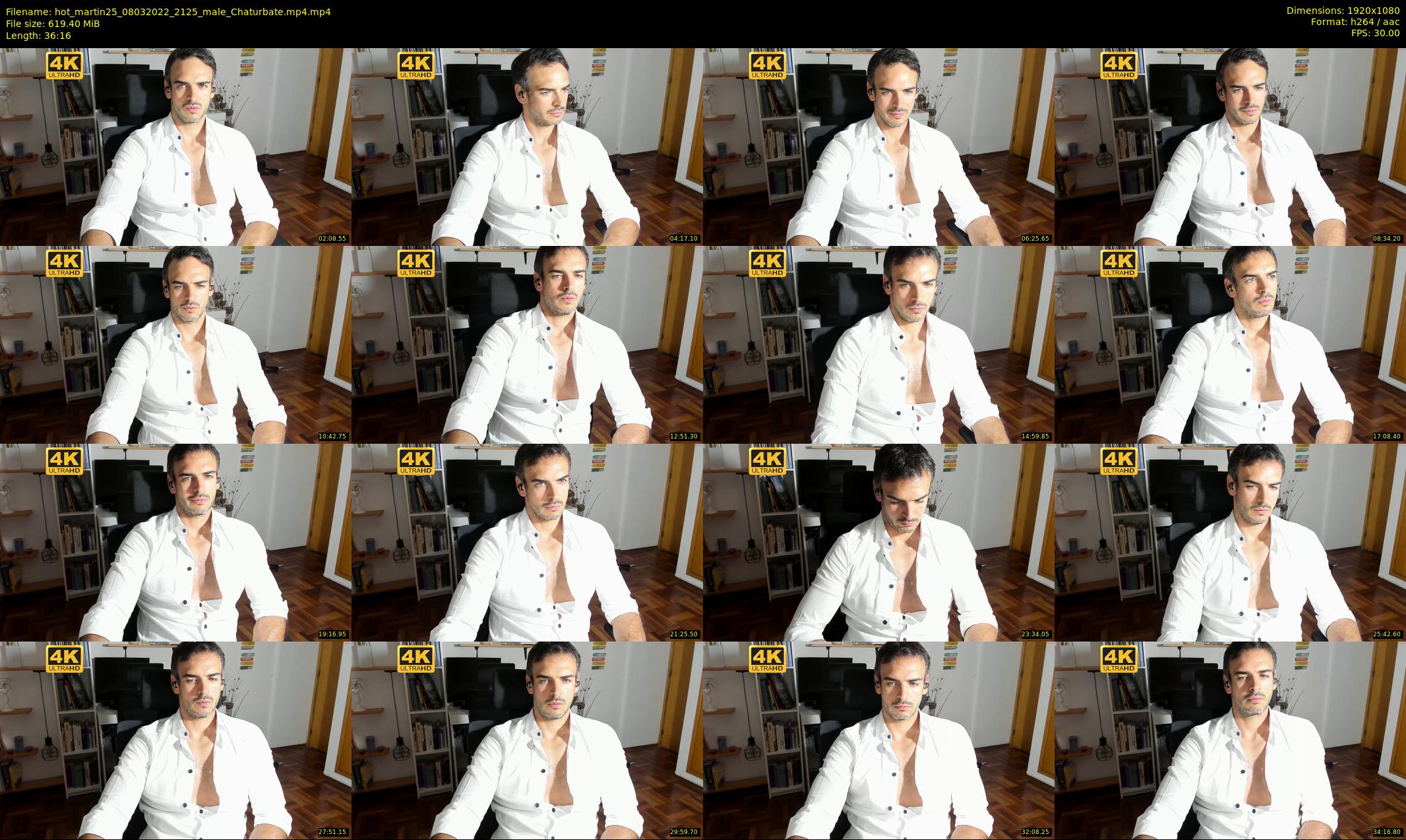 hot_martin25 — 37 minute Chaturbate male cam show recording, 1080p, Mar 8, 2022