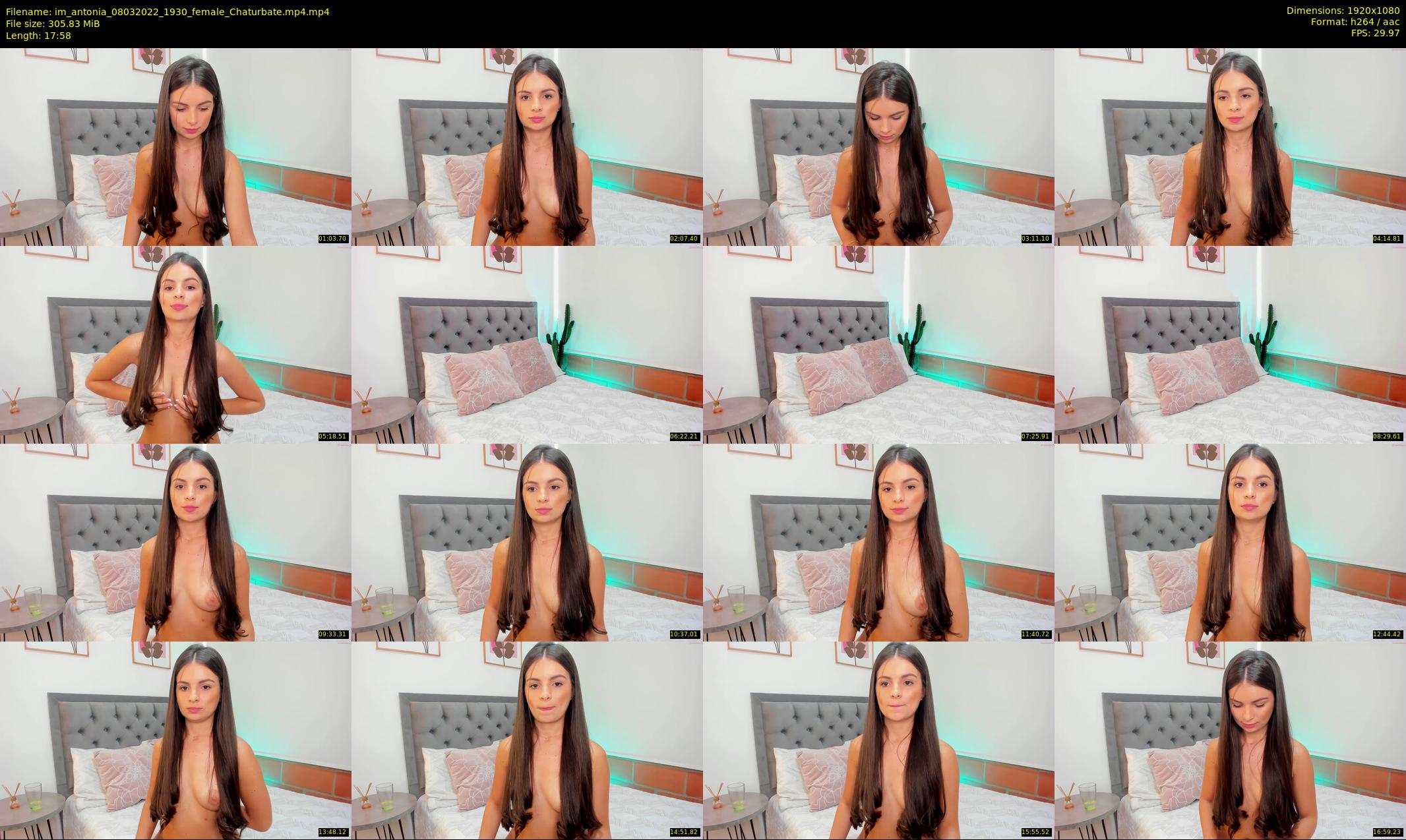 im_antonia — 18 minute Chaturbate female cam show recording, 1080p, Mar 8, 2022