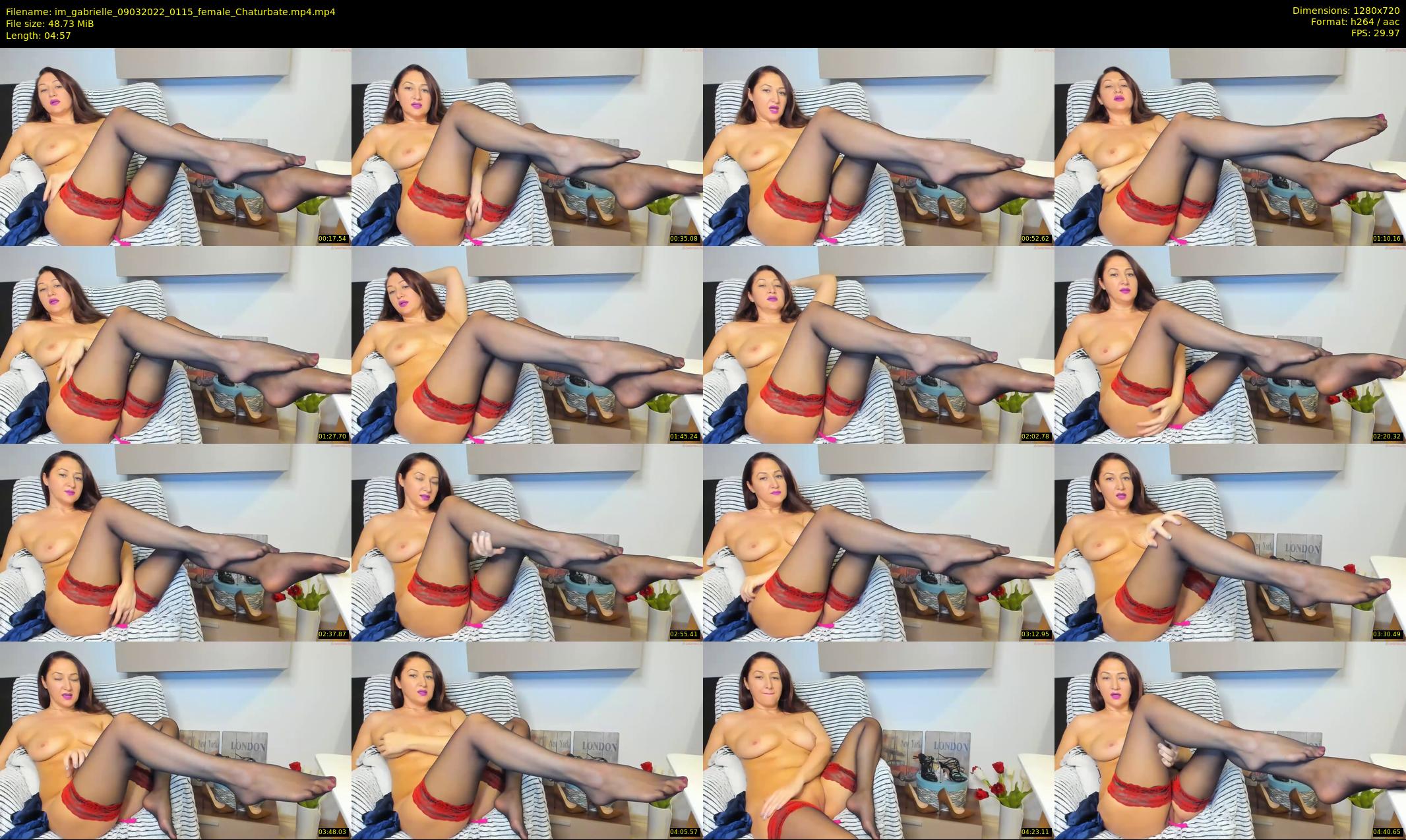 im_gabrielle — 5 minute Chaturbate female cam show recording, 720p, Mar 9, 2022