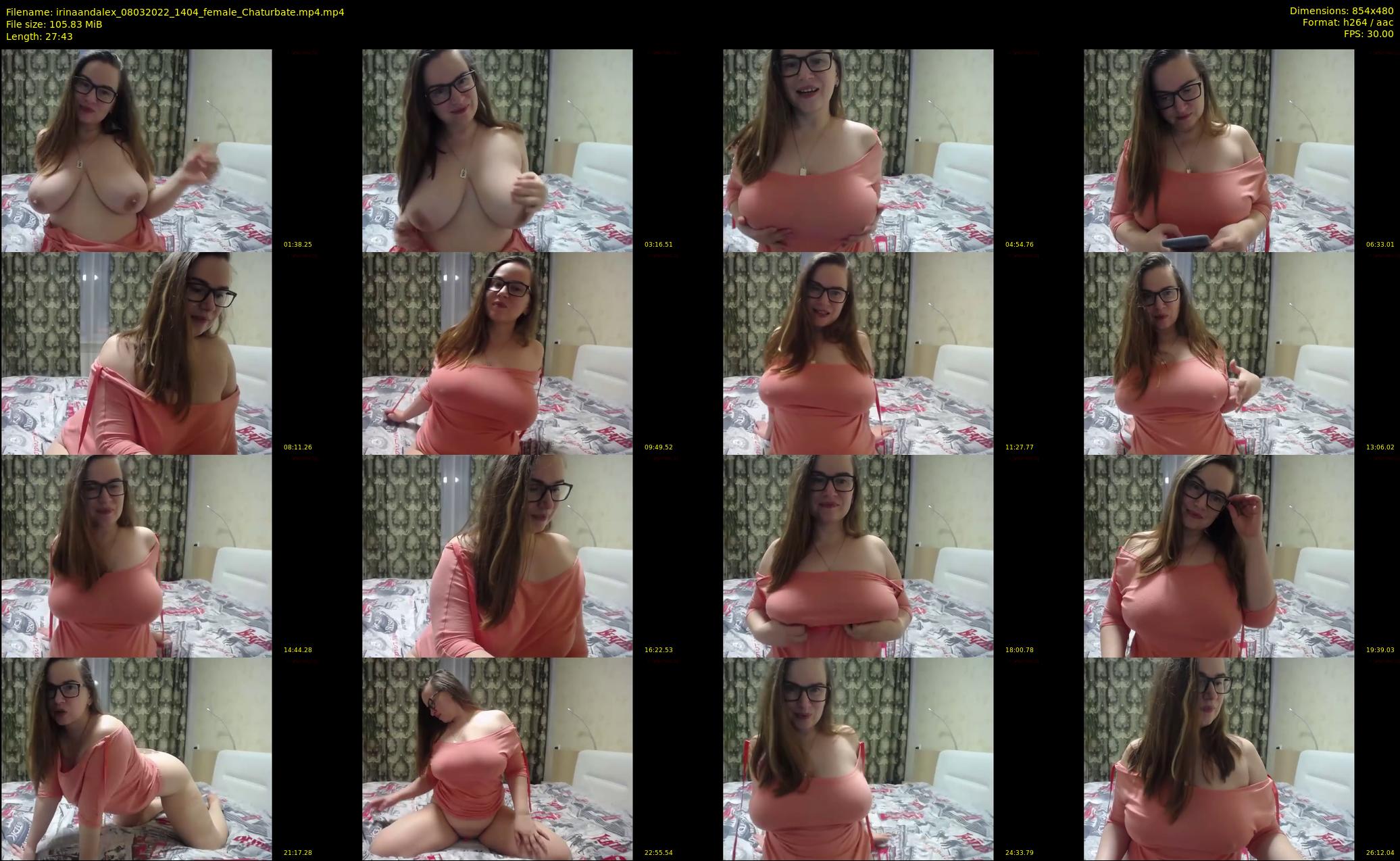 irinaandalex — 28 minute Chaturbate couple cam show recording, 480p, Mar 8, 2022