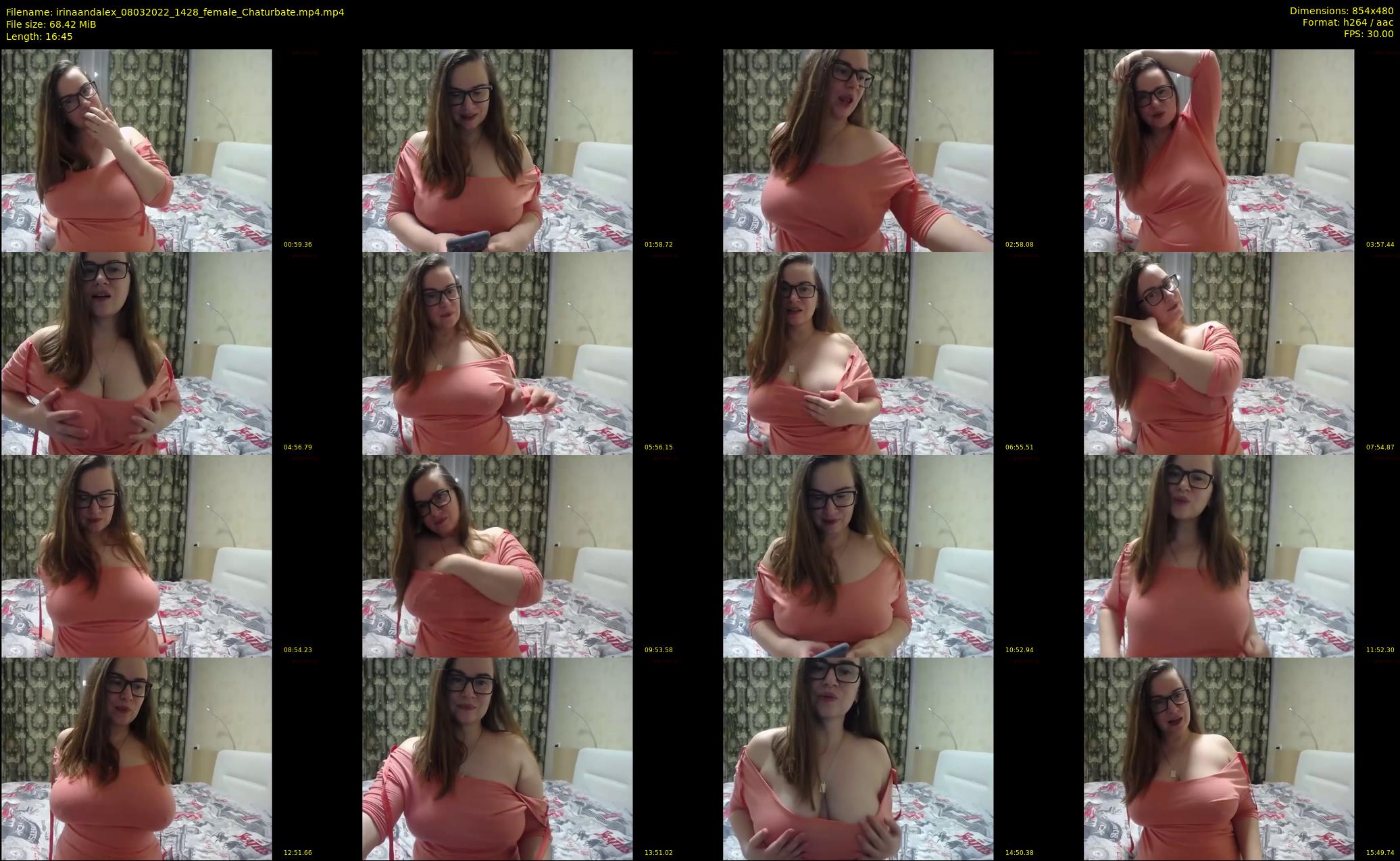 irinaandalex — 17 minute Chaturbate couple cam show recording, 480p, Mar 8, 2022