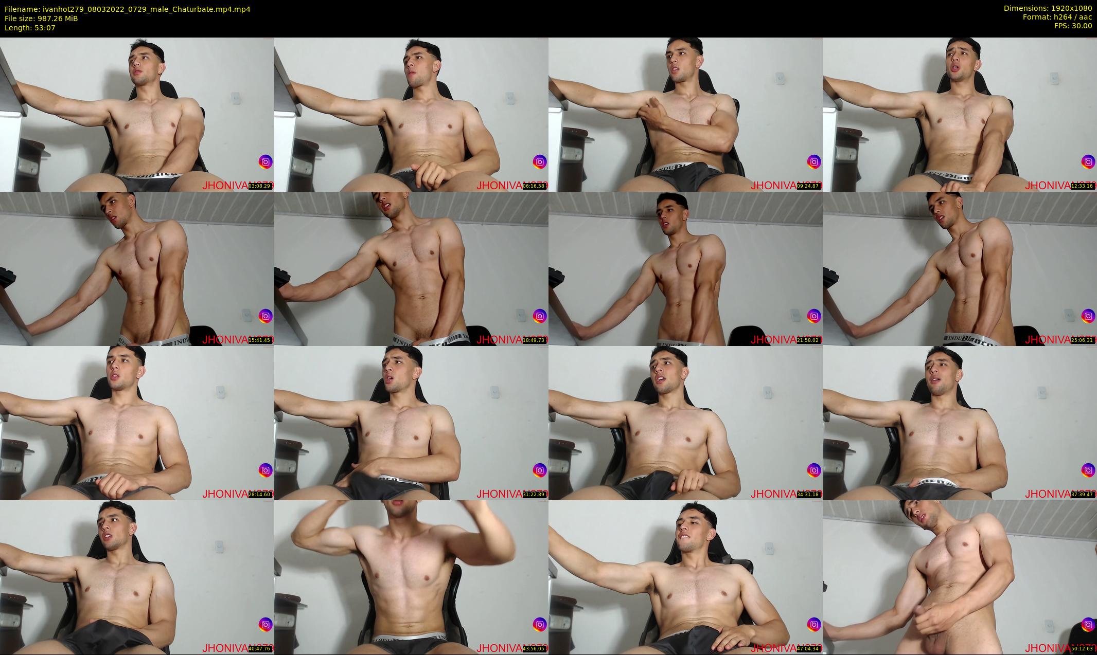 ivanhot279 — 54 minute Chaturbate male cam show recording, 1080p, Mar 8, 2022
