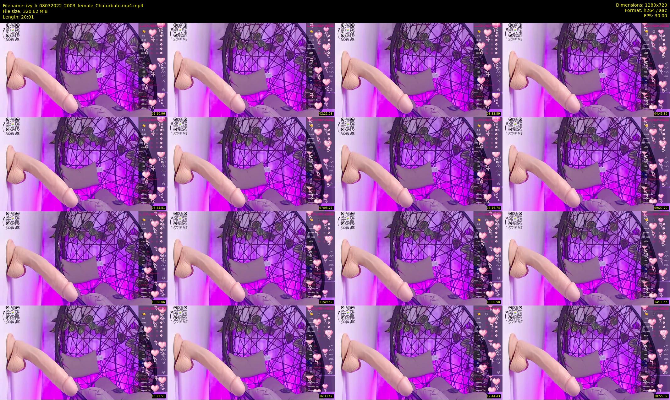 ivy_li — 21 minute Chaturbate female cam show recording, 720p, Mar 8, 2022