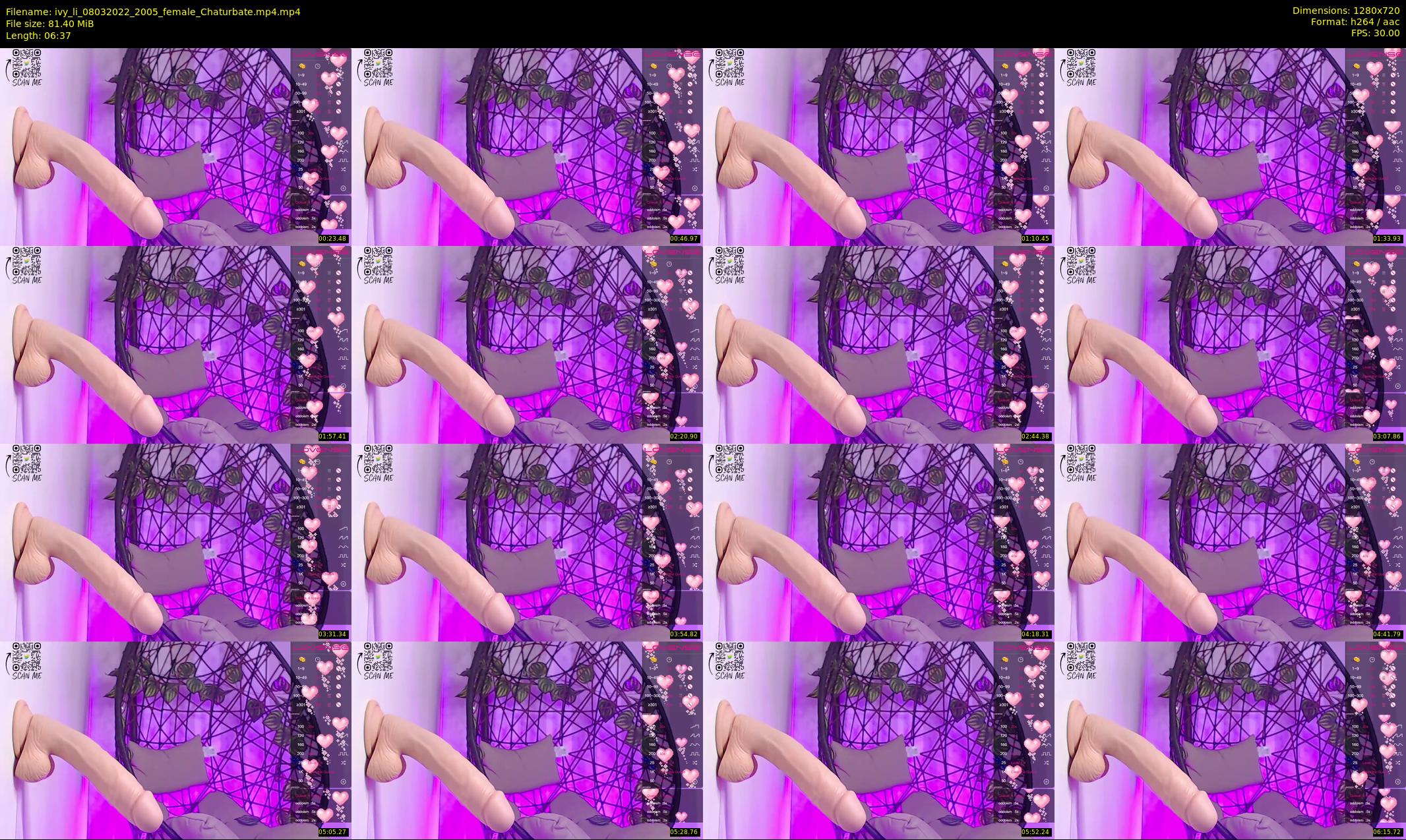 ivy_li — 7 minute Chaturbate female cam show recording, 720p, Mar 8, 2022