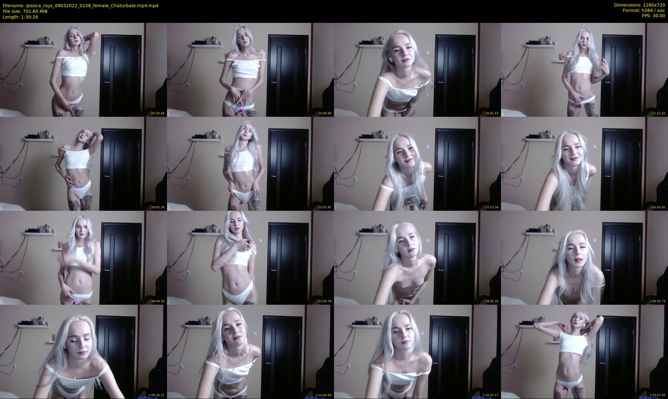 jessica_rays — 91 minute Chaturbate couple cam show recording, 720p, Mar 9, 2022