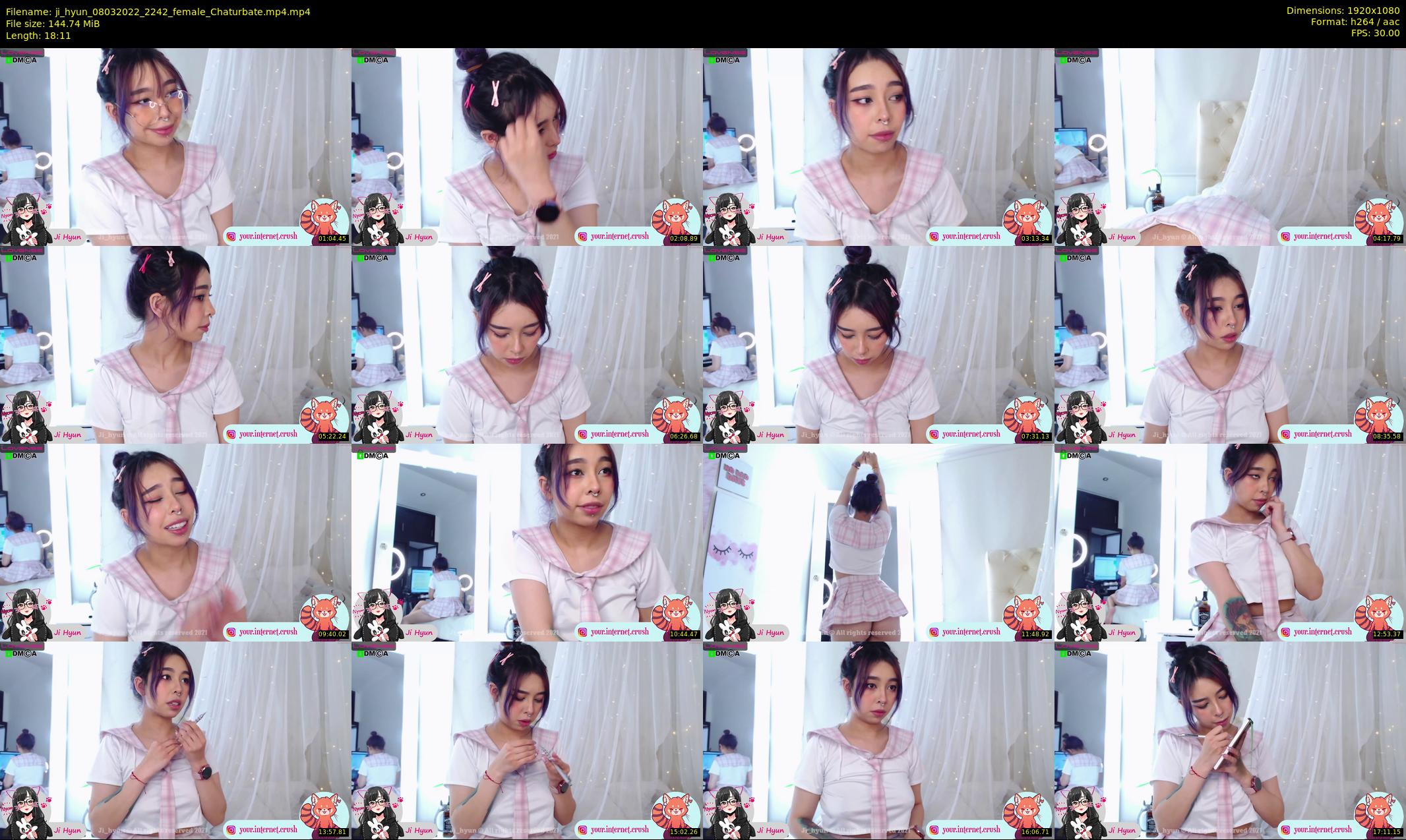 ji_hyun — 19 minute Chaturbate female cam show recording, 1080p, Mar 8, 2022