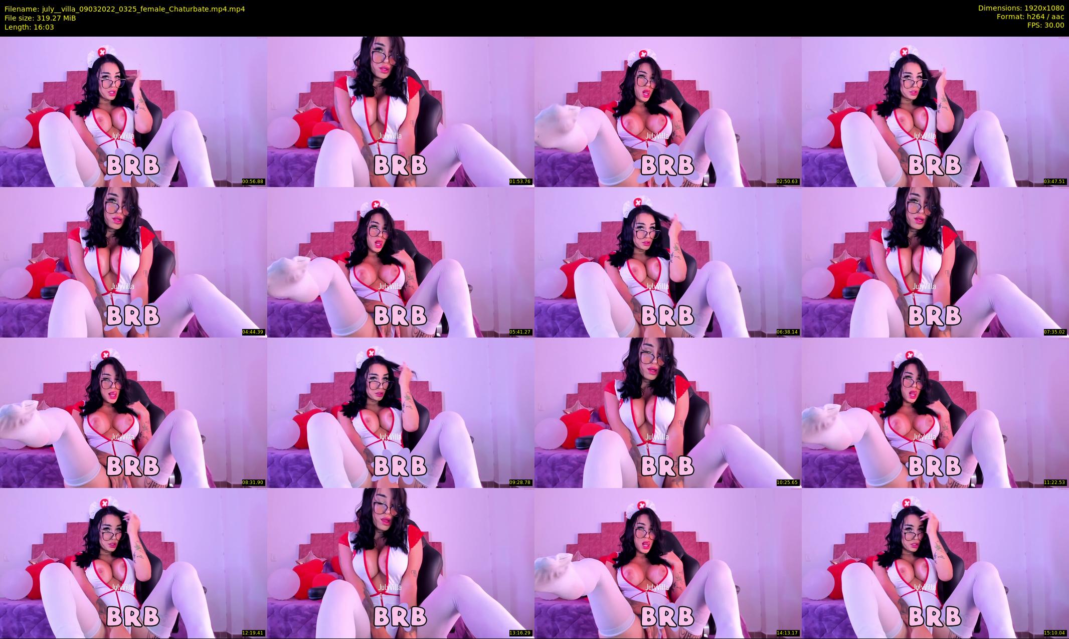 july__villa — 17 minute Chaturbate female cam show recording, 1080p, Mar 9, 2022