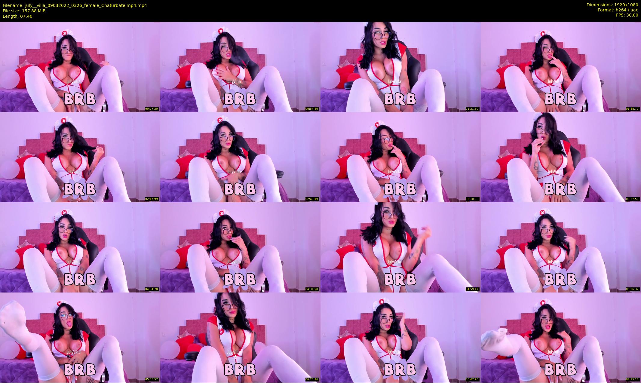 july__villa — 8 minute Chaturbate female cam show recording, 1080p, Mar 9, 2022