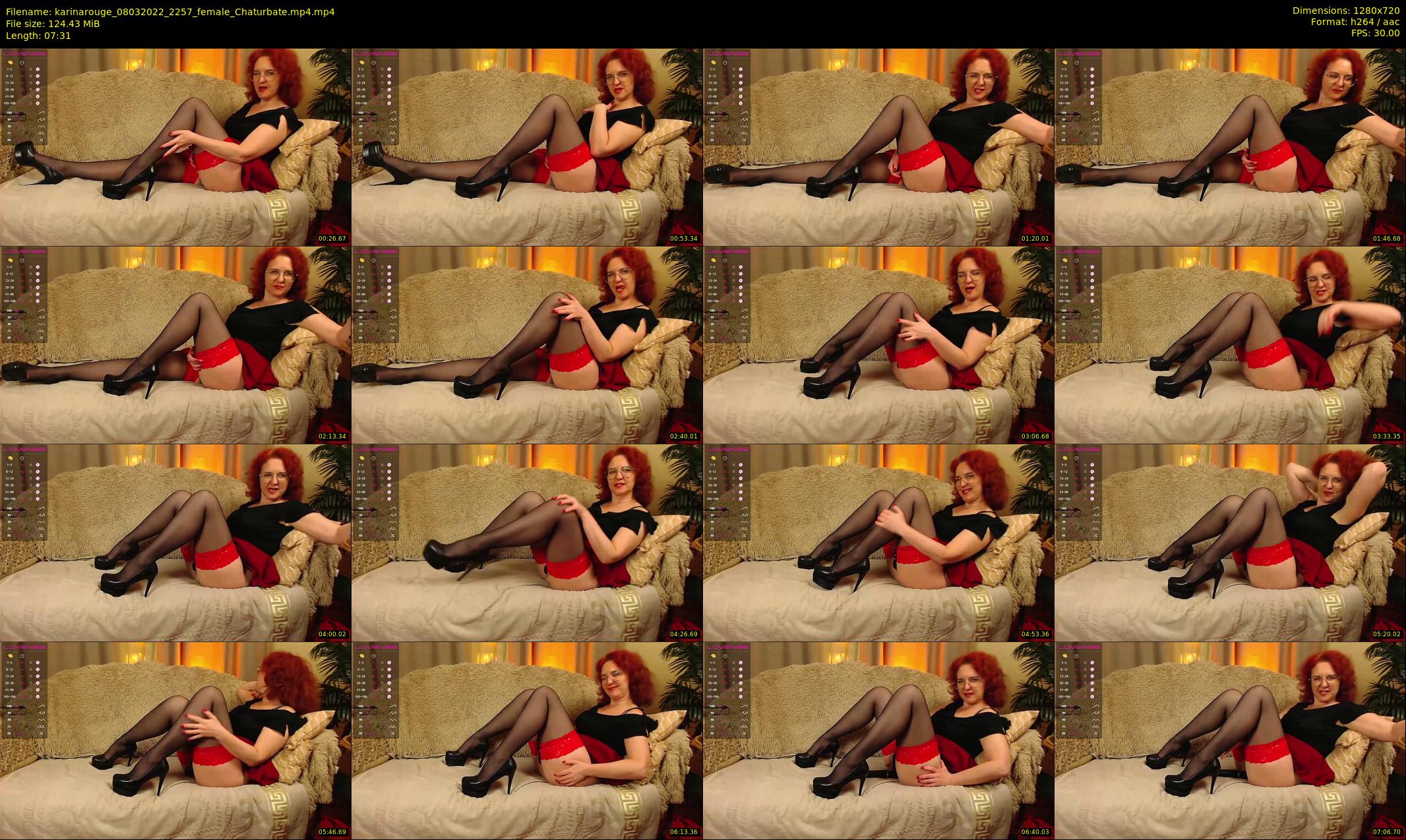 karinarouge — 8 minute Chaturbate female cam show recording, 720p, Mar 8, 2022