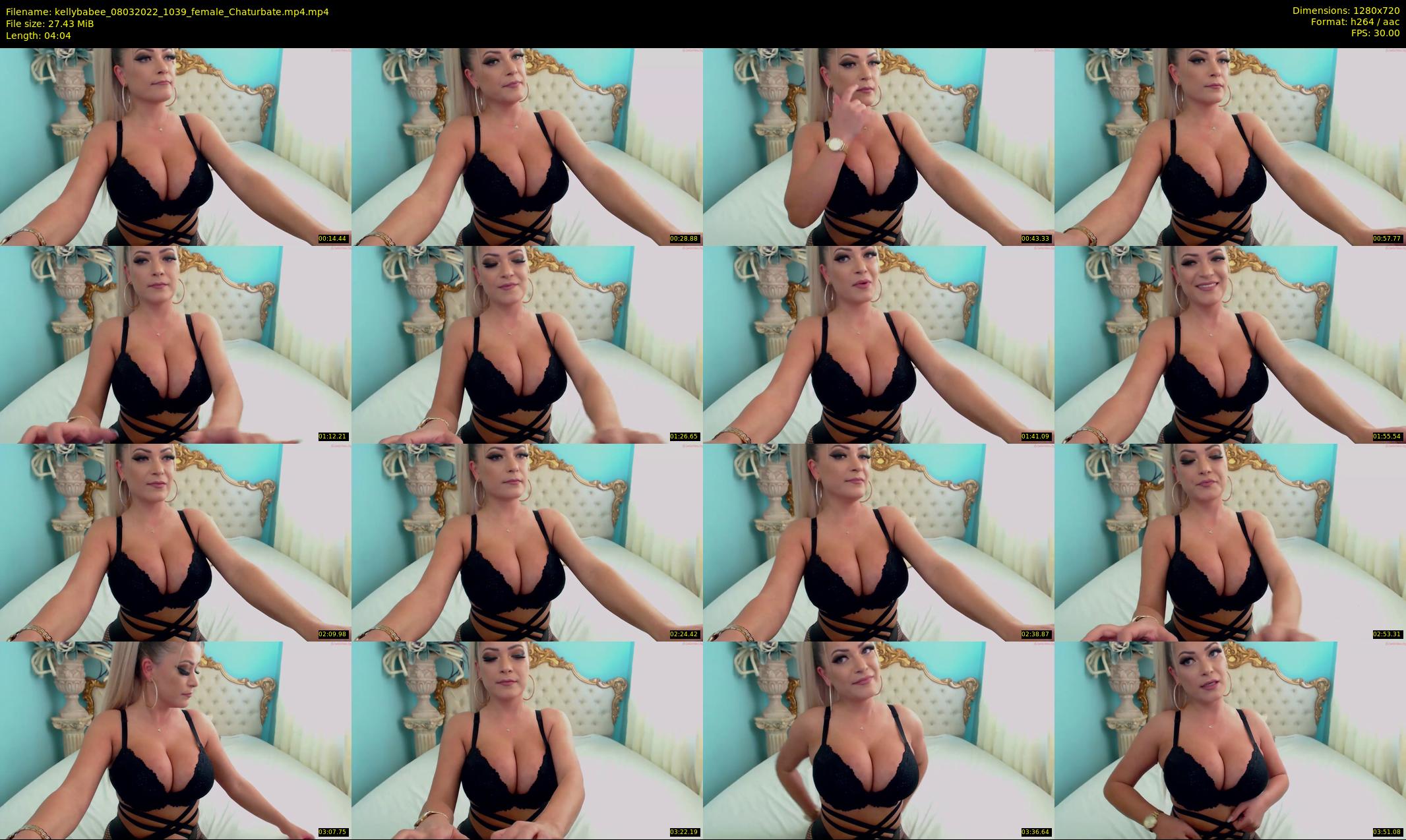 kellybabee — 5 minute Chaturbate female cam show recording, 720p, Mar 8, 2022