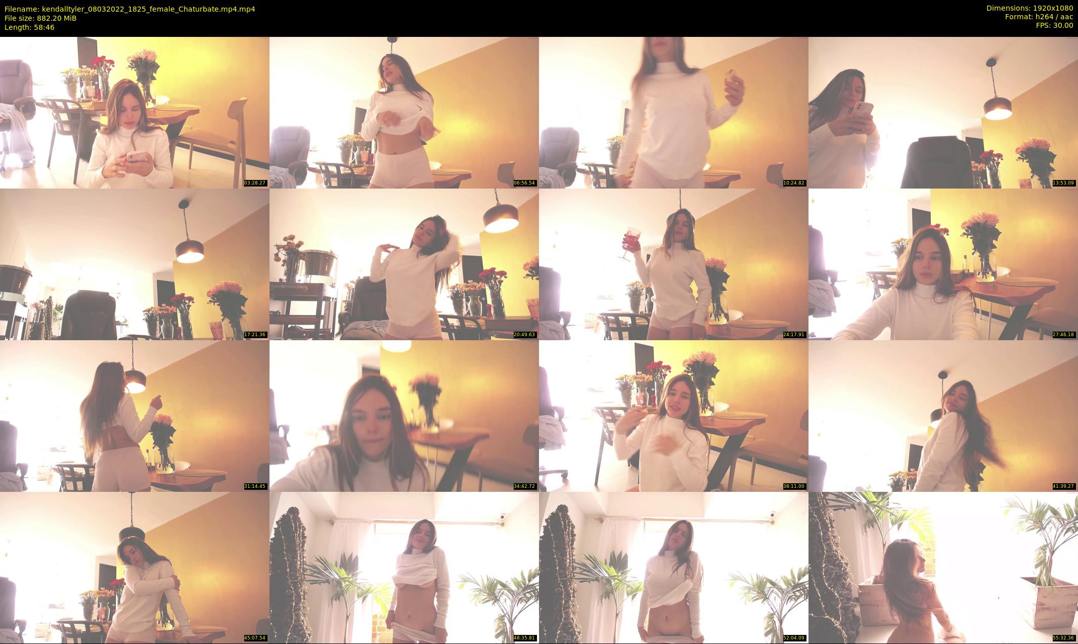 kendalltyler — 59 minute Chaturbate female cam show recording, 1080p, Mar 8, 2022
