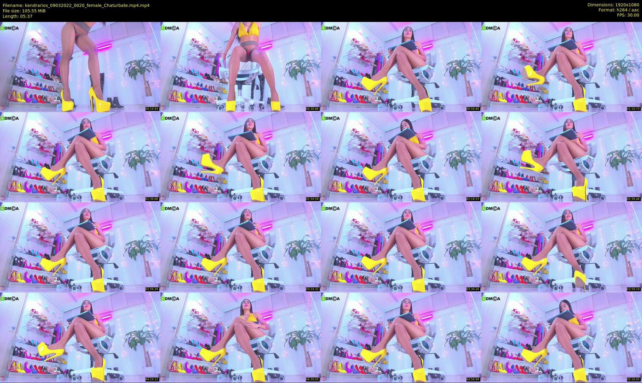 kendrarios — 6 minute Chaturbate female cam show recording, 1080p, Mar 9, 2022