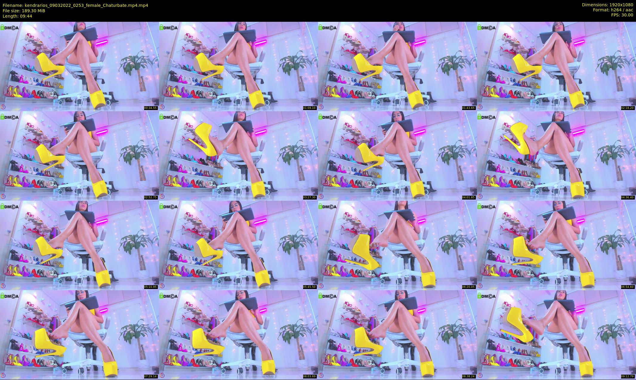 kendrarios — 10 minute Chaturbate female cam show recording, 1080p, Mar 9, 2022