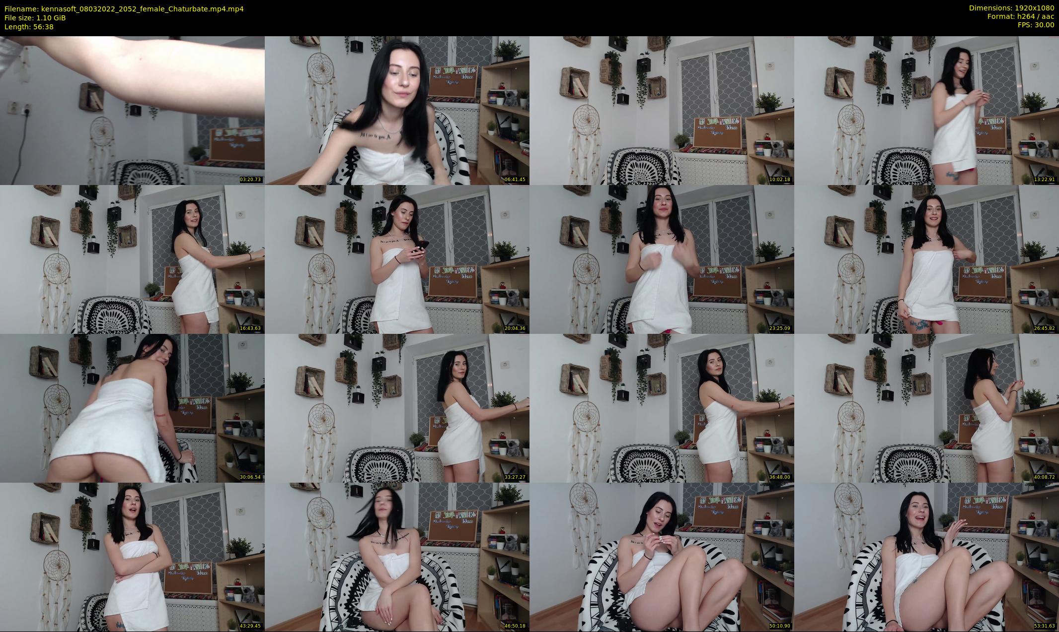 kennasoft — 57 minute Chaturbate female cam show recording, 1080p, Mar 8, 2022