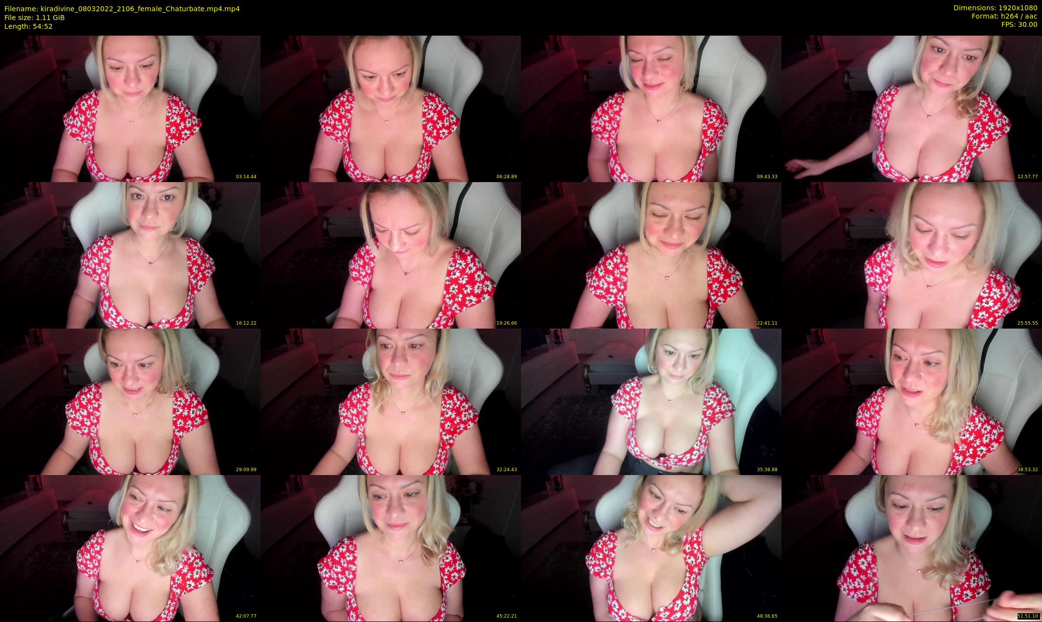 kiradivine — 55 minute Chaturbate female cam show recording, 1080p, Mar 8, 2022