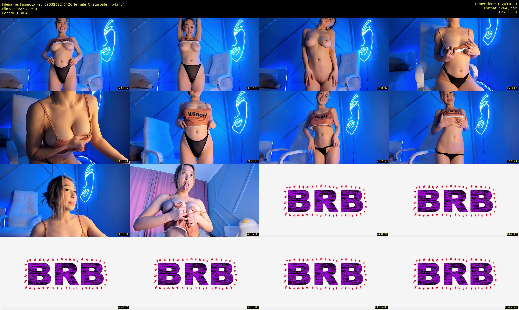 kisimoto_key — 69 minute Chaturbate female cam show recording, 1080p, Mar 9, 2022