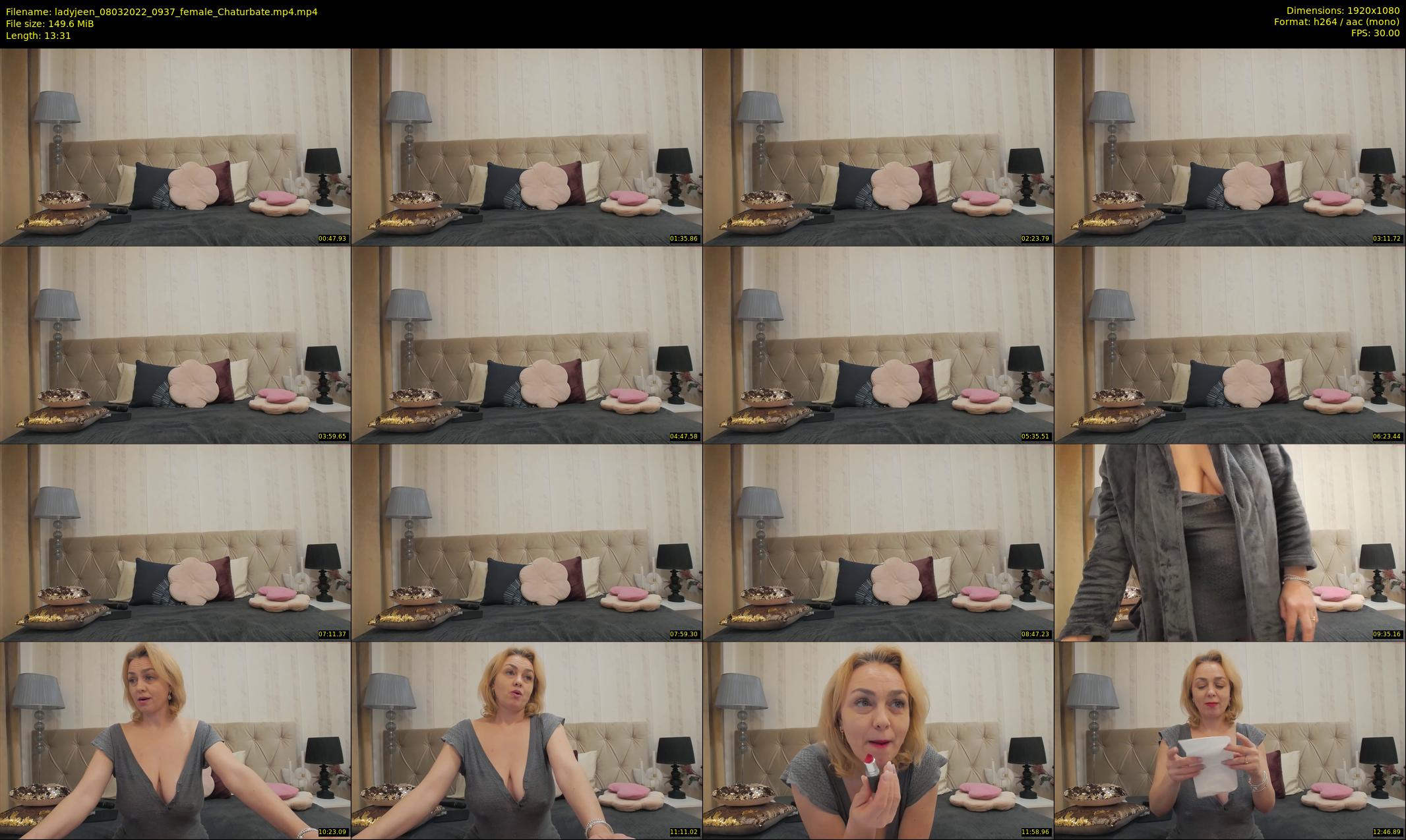 ladyjeen — 14 minute Chaturbate female cam show recording, 1080p, Mar 8, 2022