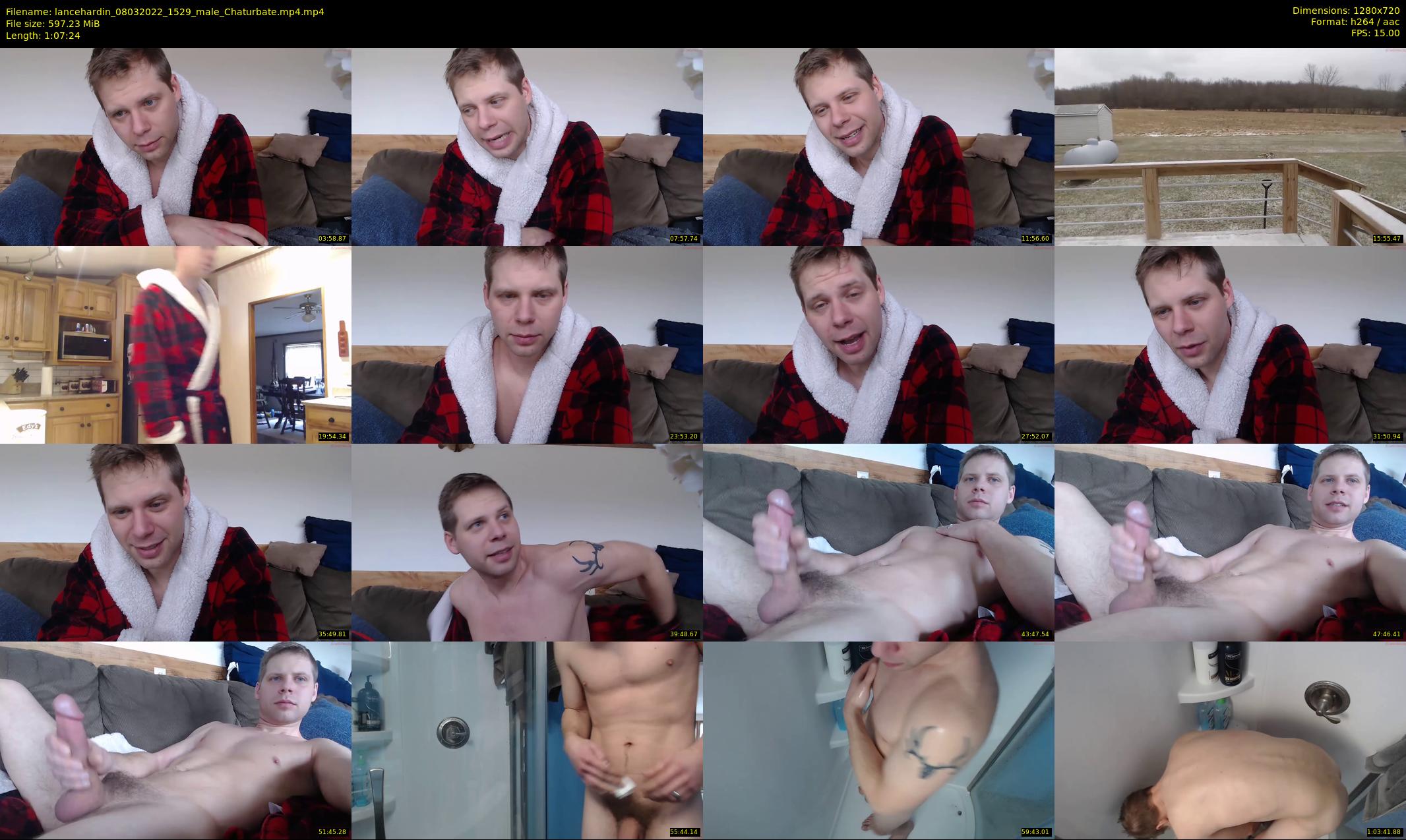 lancehardin — 68 minute Chaturbate male cam show recording, 720p, Mar 8, 2022