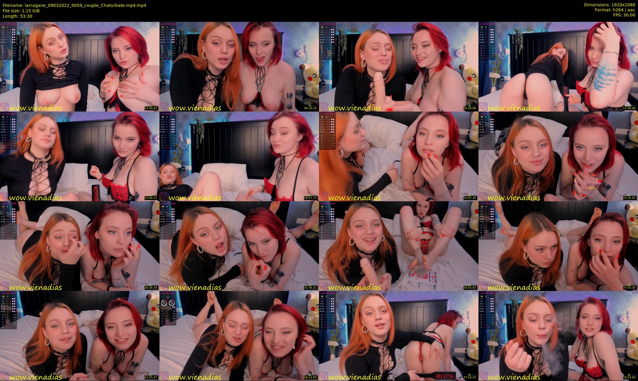 larragane — 54 minute Chaturbate couple cam show recording, 1080p, Mar 9, 2022