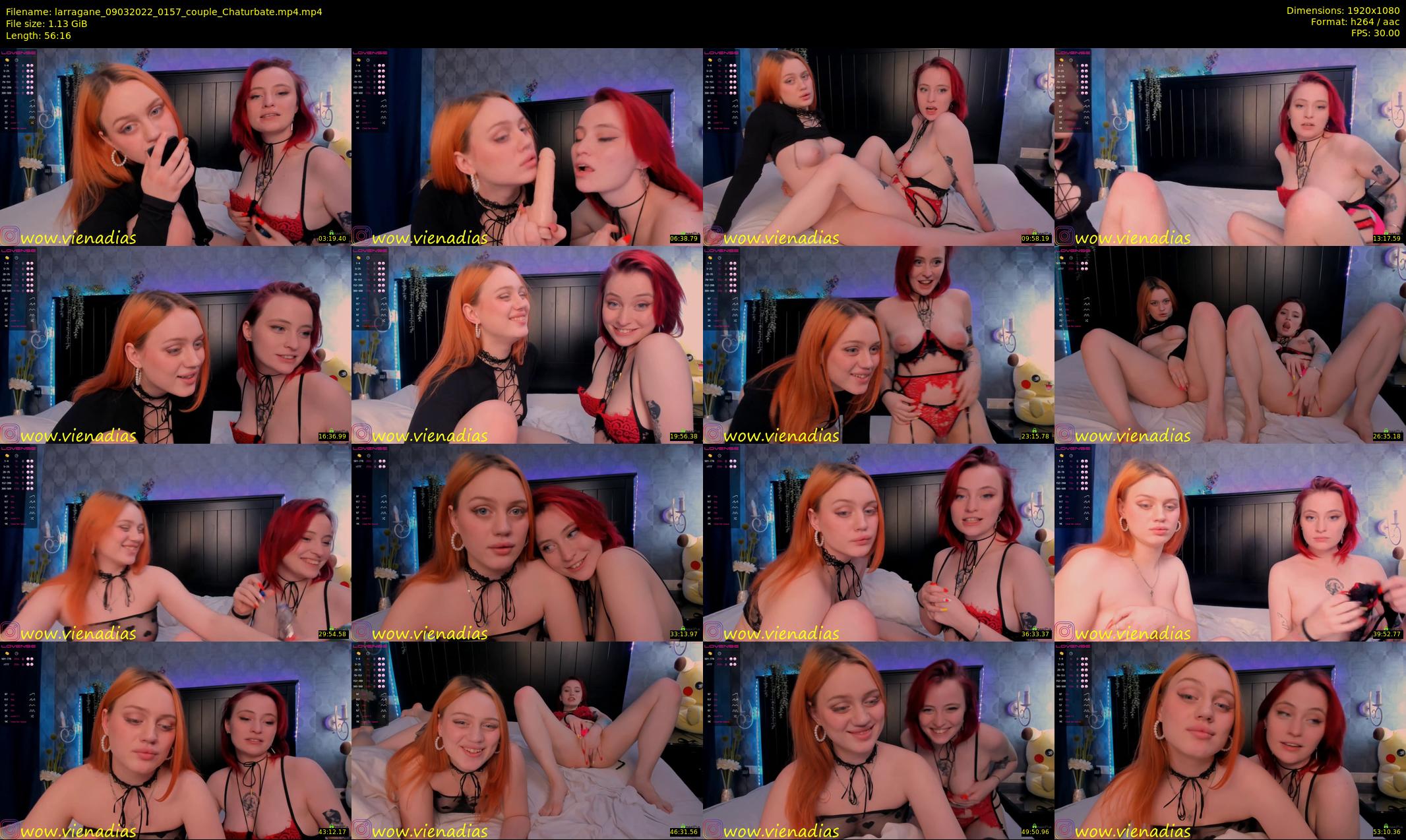 larragane — 57 minute Chaturbate couple cam show recording, 1080p, Mar 9, 2022