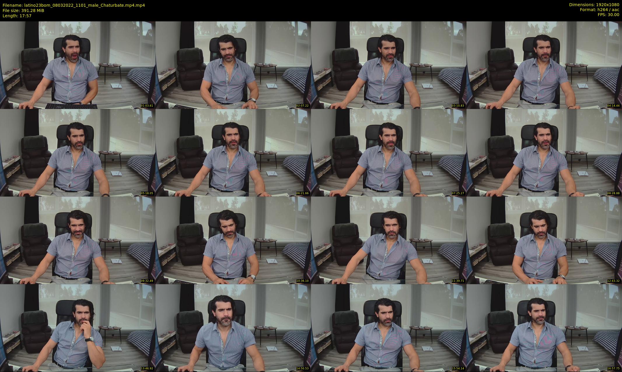 latino23bom — 18 minute Chaturbate male cam show recording, 1080p, Mar 8, 2022