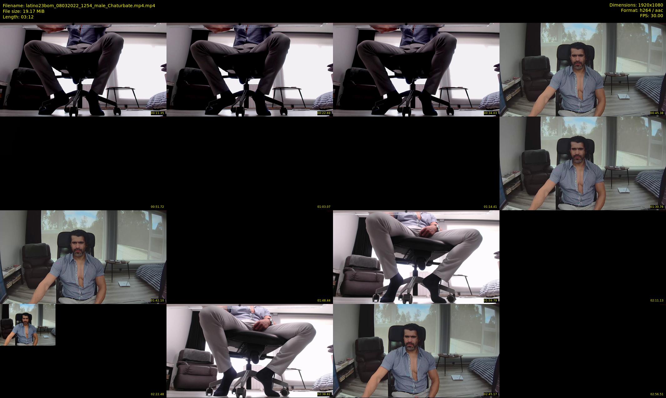 latino23bom — 4 minute Chaturbate male cam show recording, 1080p, Mar 8, 2022