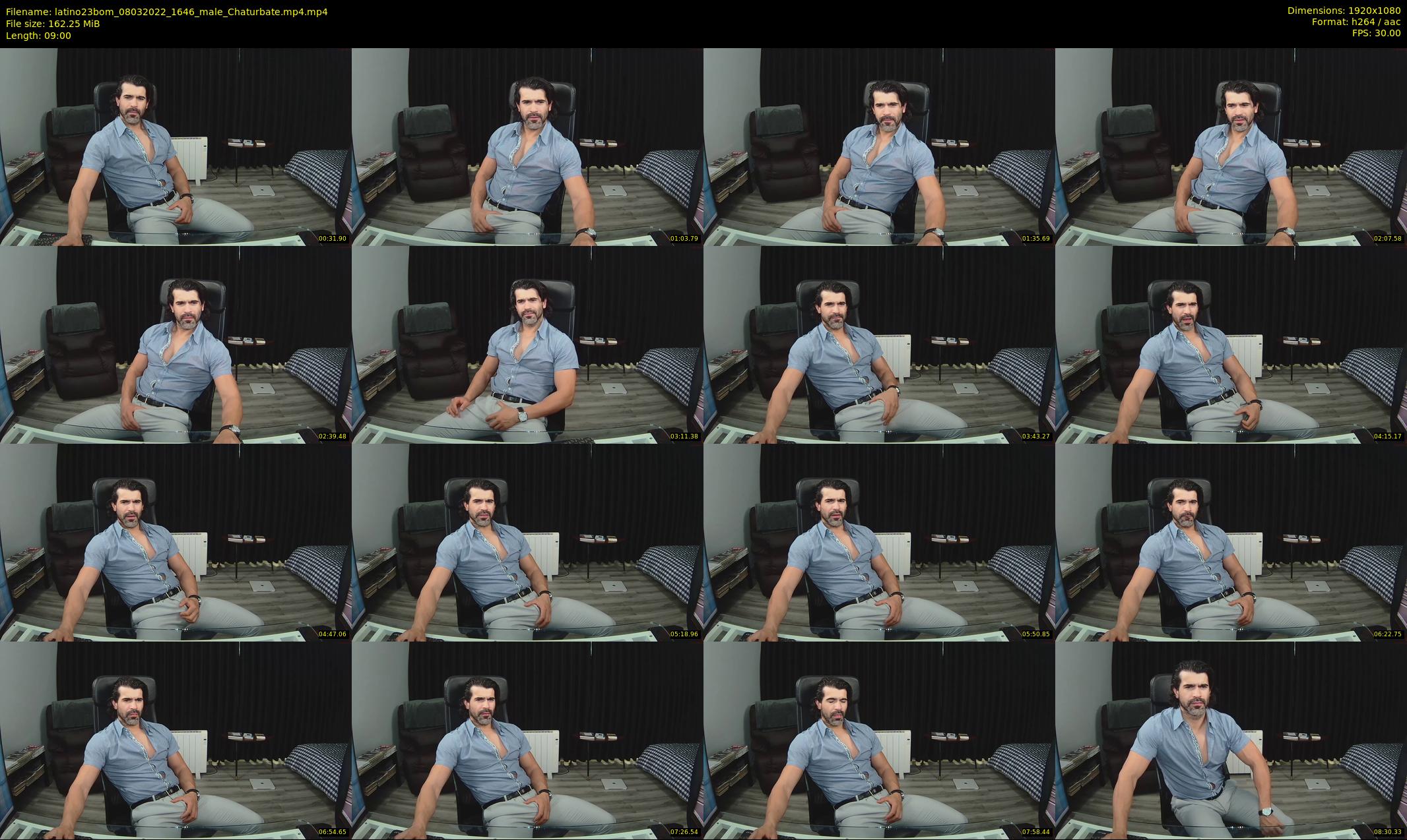 latino23bom — 9 minute Chaturbate male cam show recording, 1080p, Mar 8, 2022