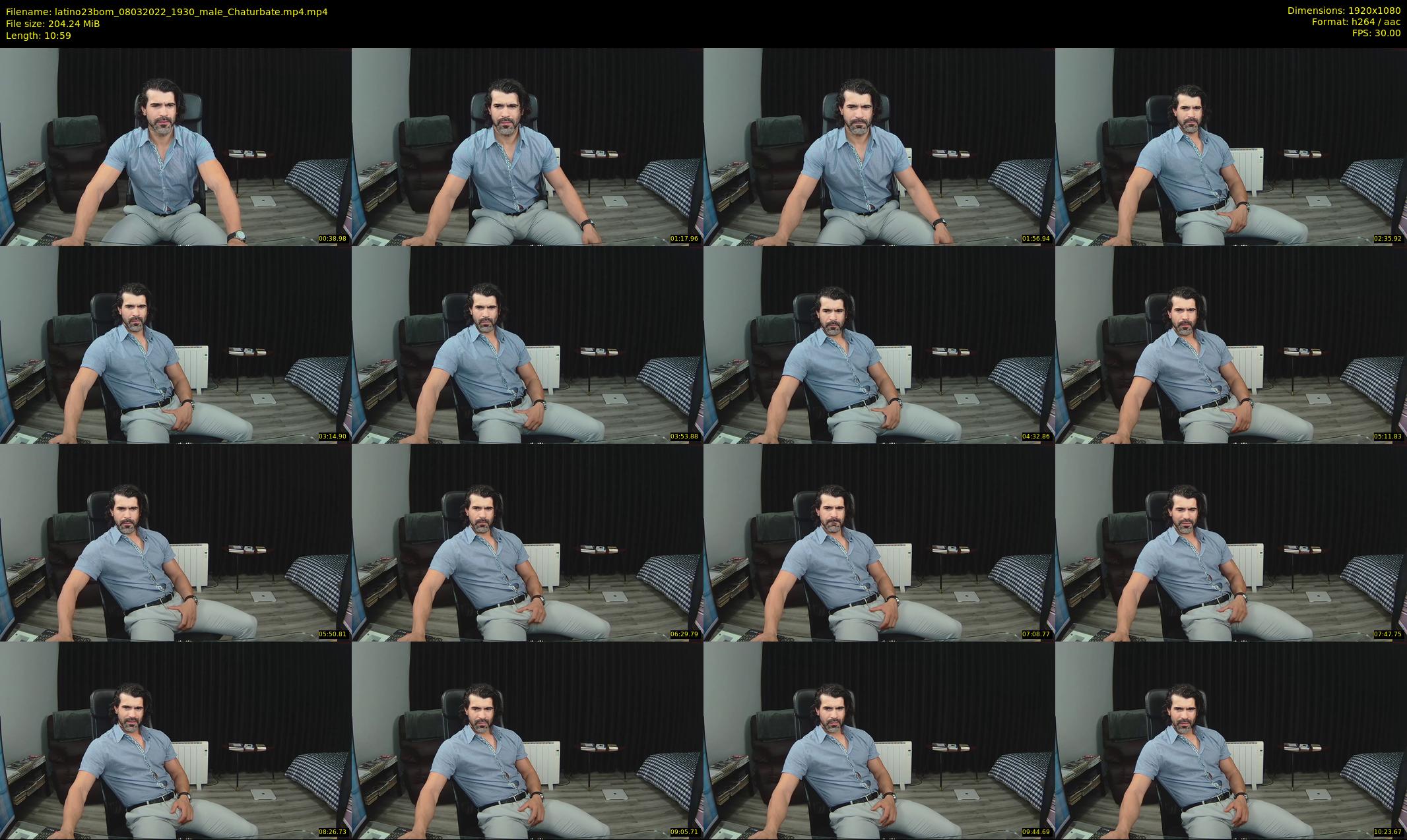 latino23bom — 11 minute Chaturbate male cam show recording, 1080p, Mar 8, 2022