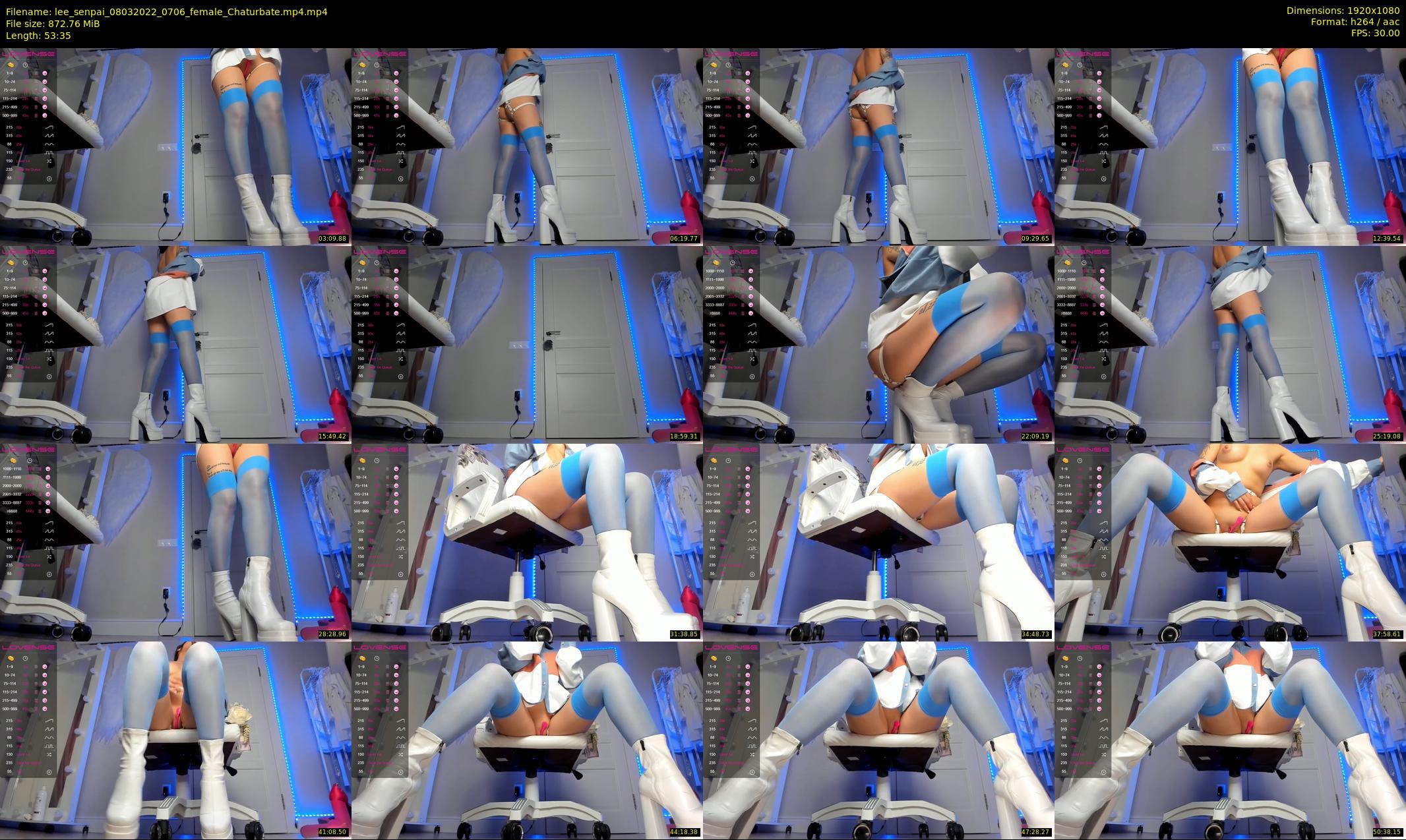 lee_senpai — 54 minute Chaturbate female cam show recording, 1080p, Mar 8, 2022