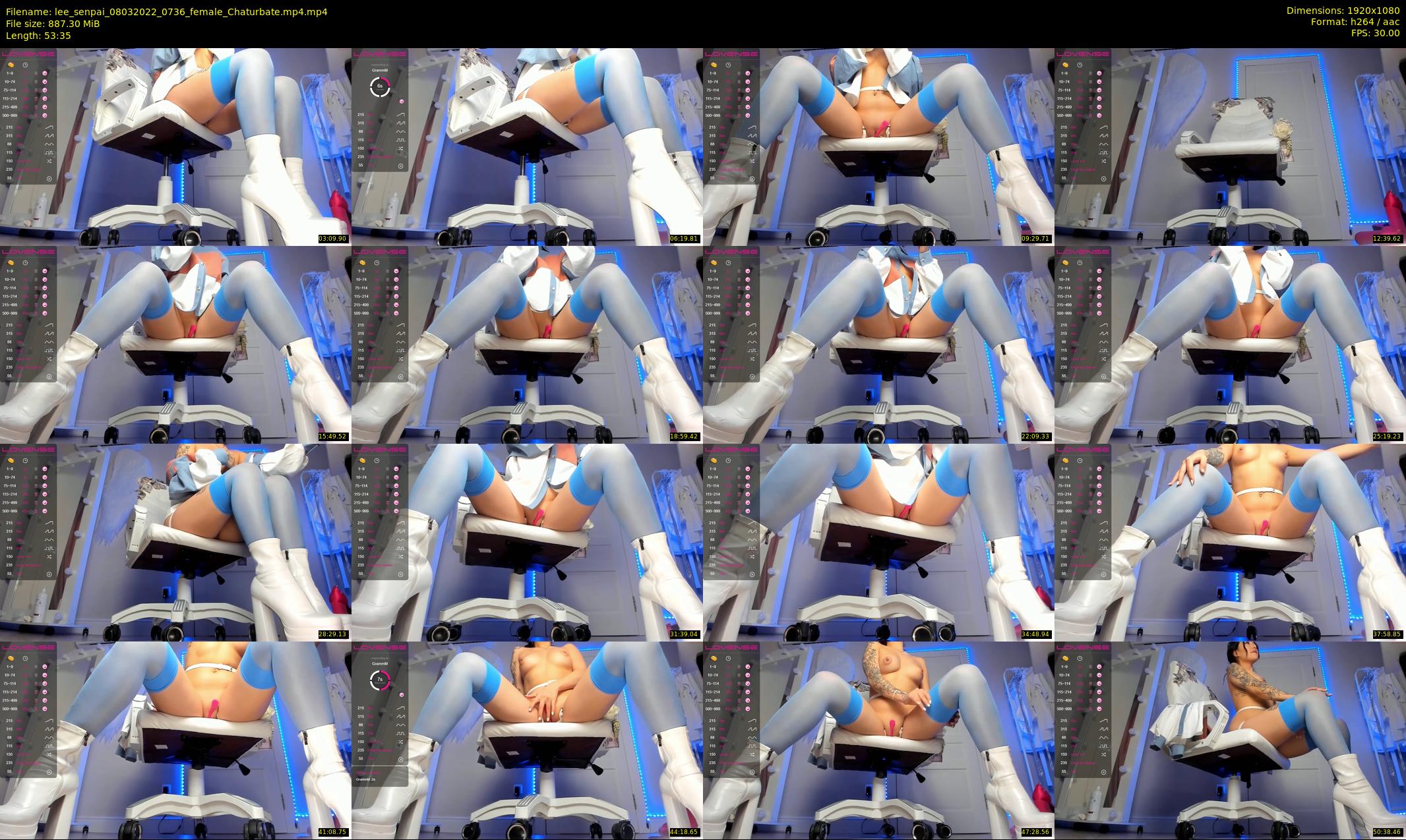 lee_senpai — 54 minute Chaturbate female cam show recording, 1080p, Mar 8, 2022