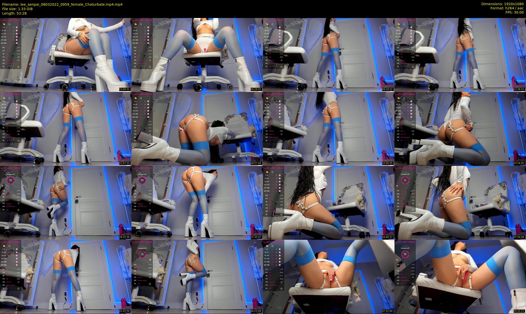 lee_senpai — 54 minute Chaturbate female cam show recording, 1080p, Mar 8, 2022