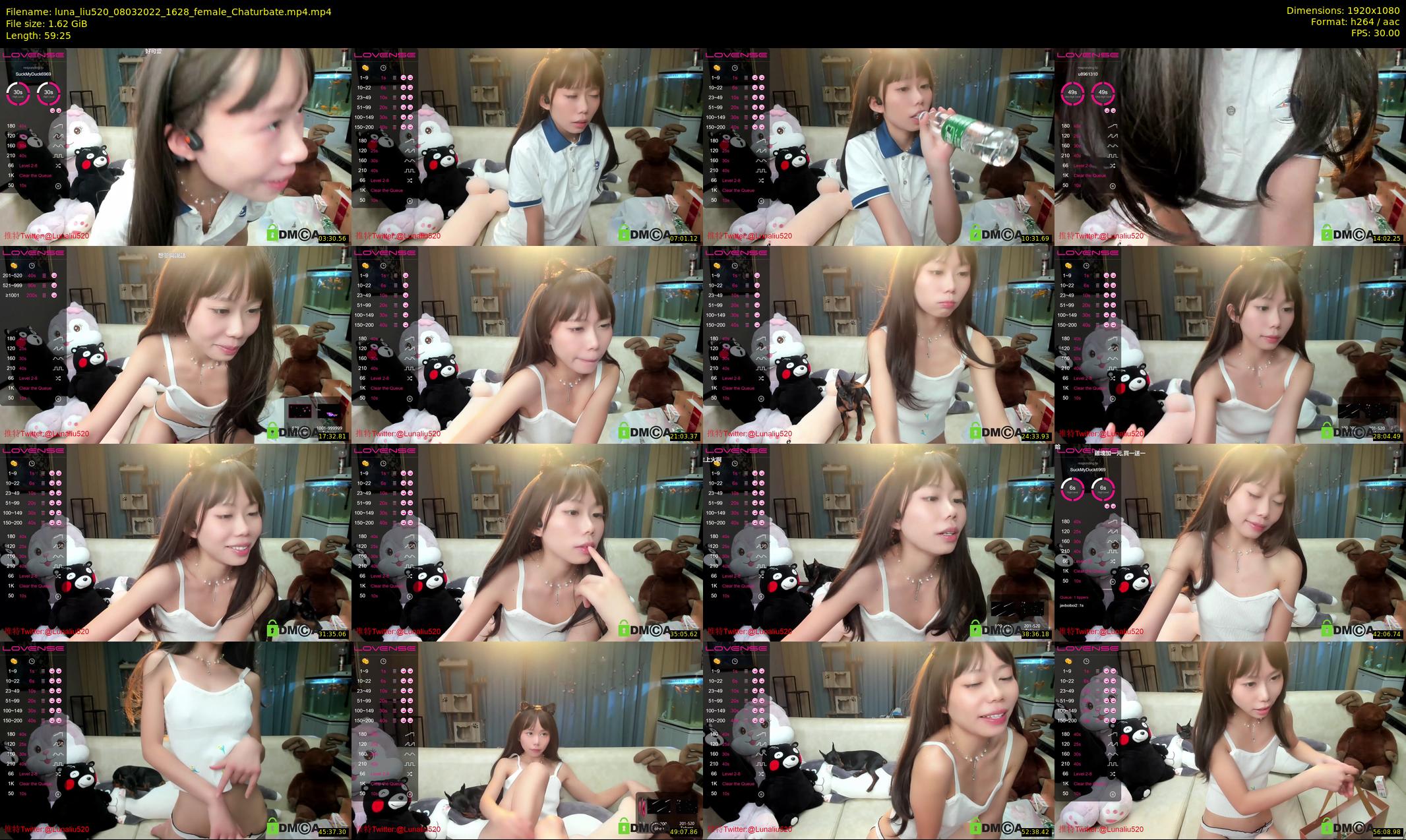 luna_liu520 — 60 minute Chaturbate female cam show recording, 1080p, Mar 8, 2022