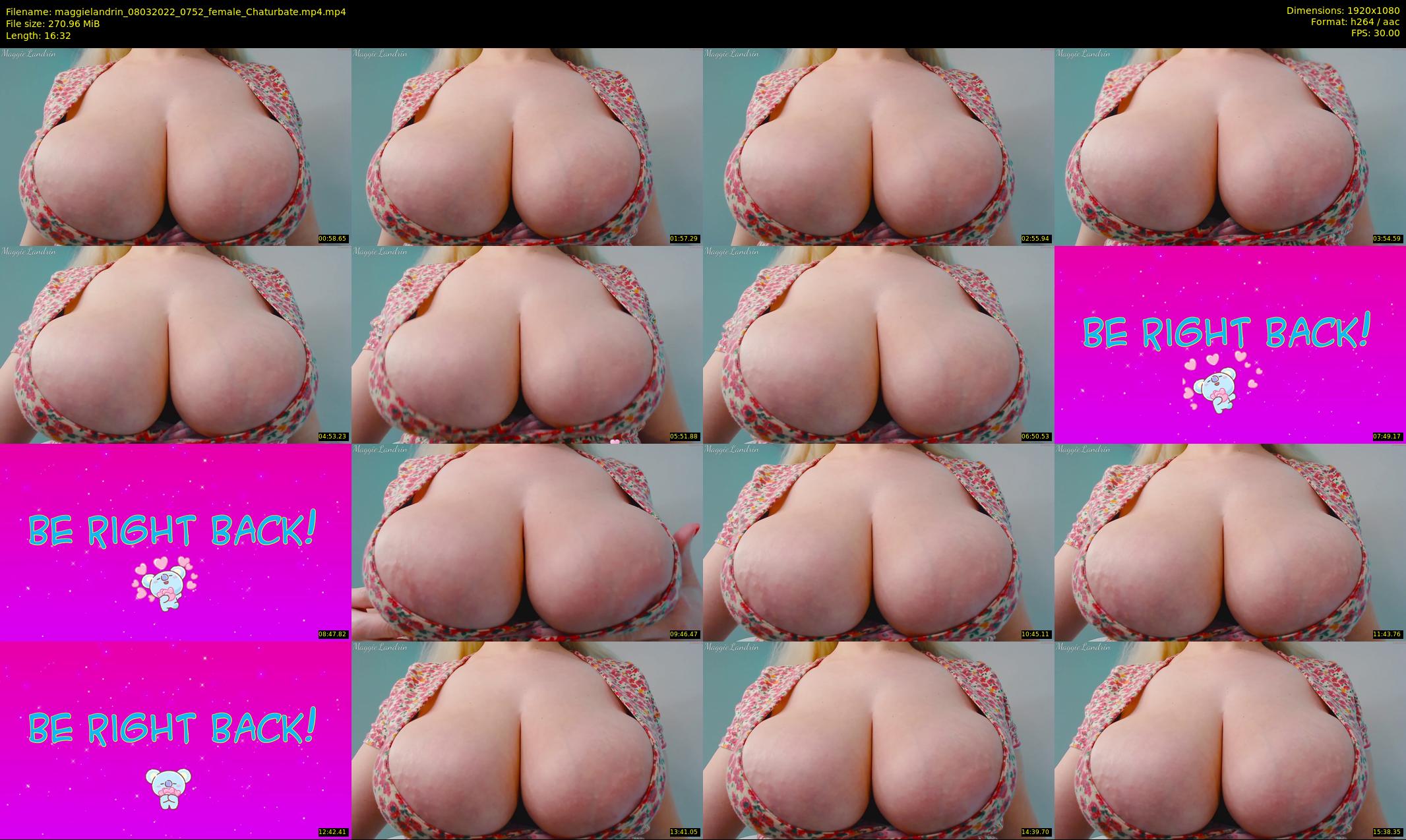 maggielandrin — 17 minute Chaturbate female cam show recording, 1080p, Mar 8, 2022