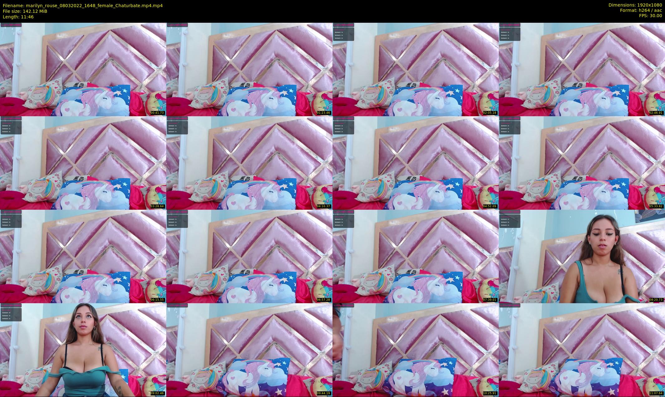 marilyn_rouse — 12 minute Chaturbate female cam show recording, 1080p, Mar 8, 2022