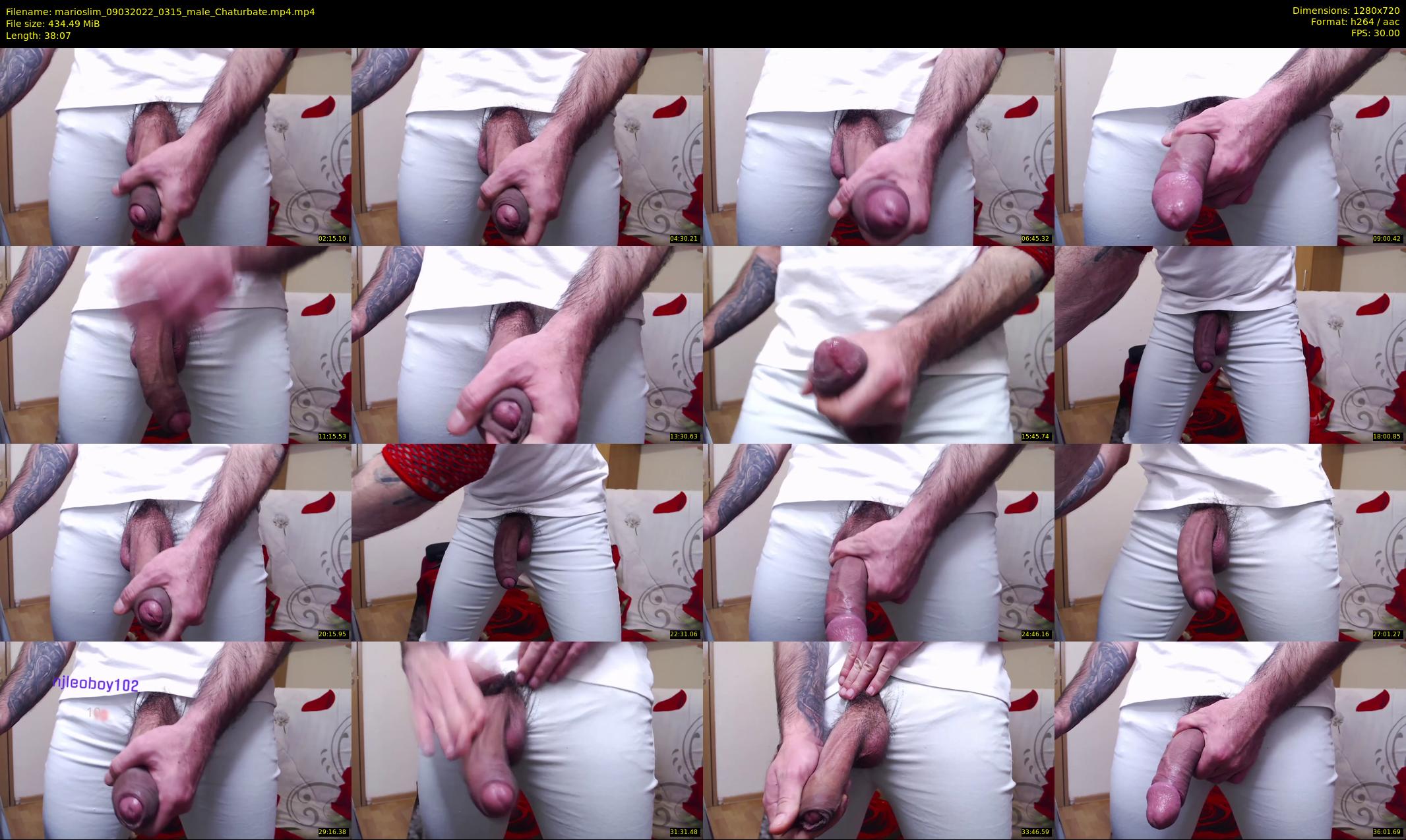 marioslim — 39 minute Chaturbate male cam show recording, 720p, Mar 9, 2022