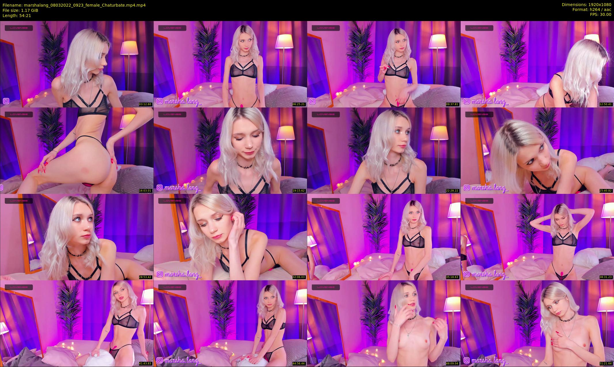 marshalang — 55 minute Chaturbate couple cam show recording, 1080p, Mar 8, 2022