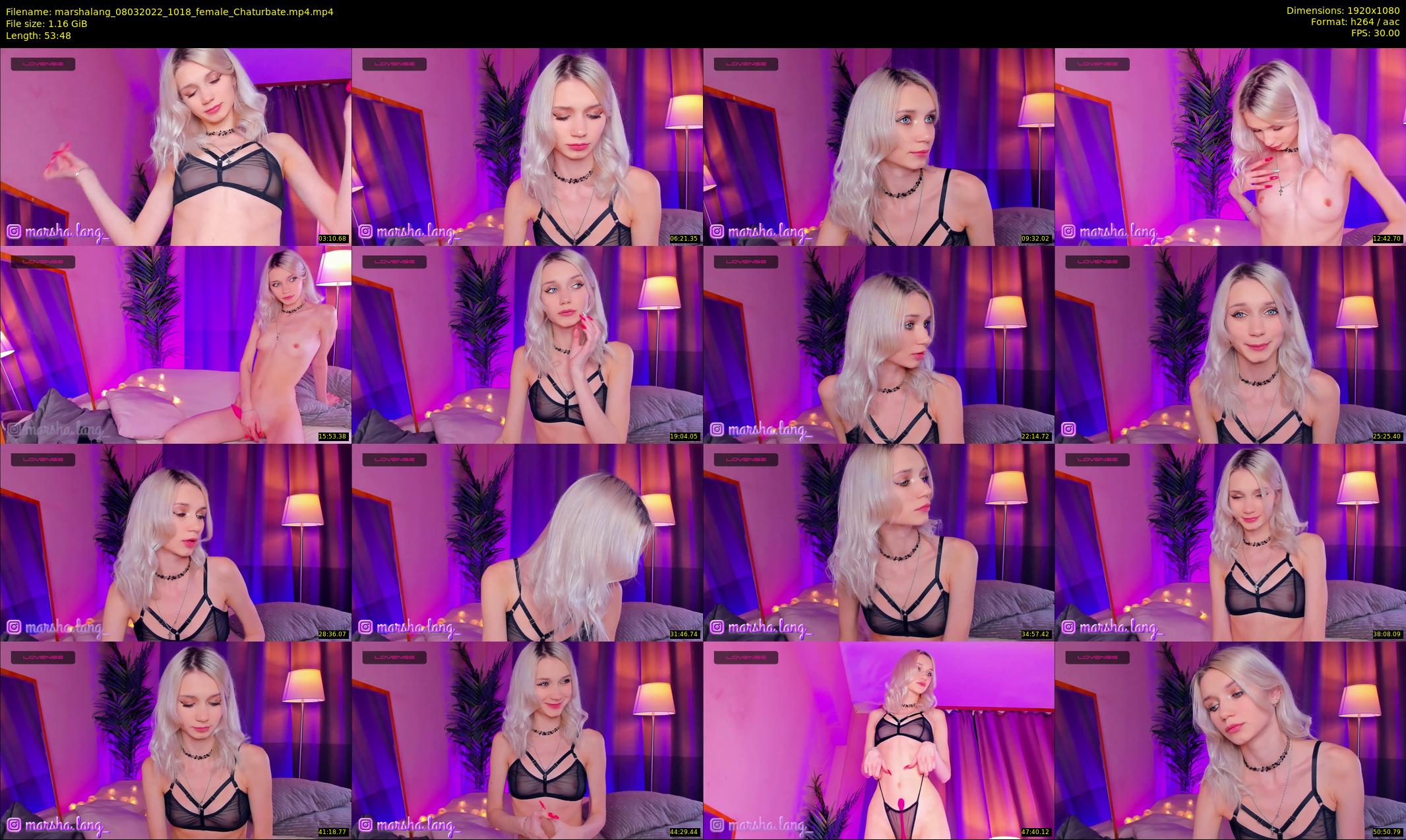 marshalang — 54 minute Chaturbate couple cam show recording, 1080p, Mar 8, 2022