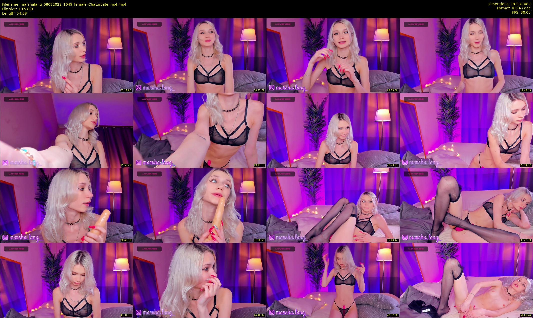 marshalang — 55 minute Chaturbate couple cam show recording, 1080p, Mar 8, 2022