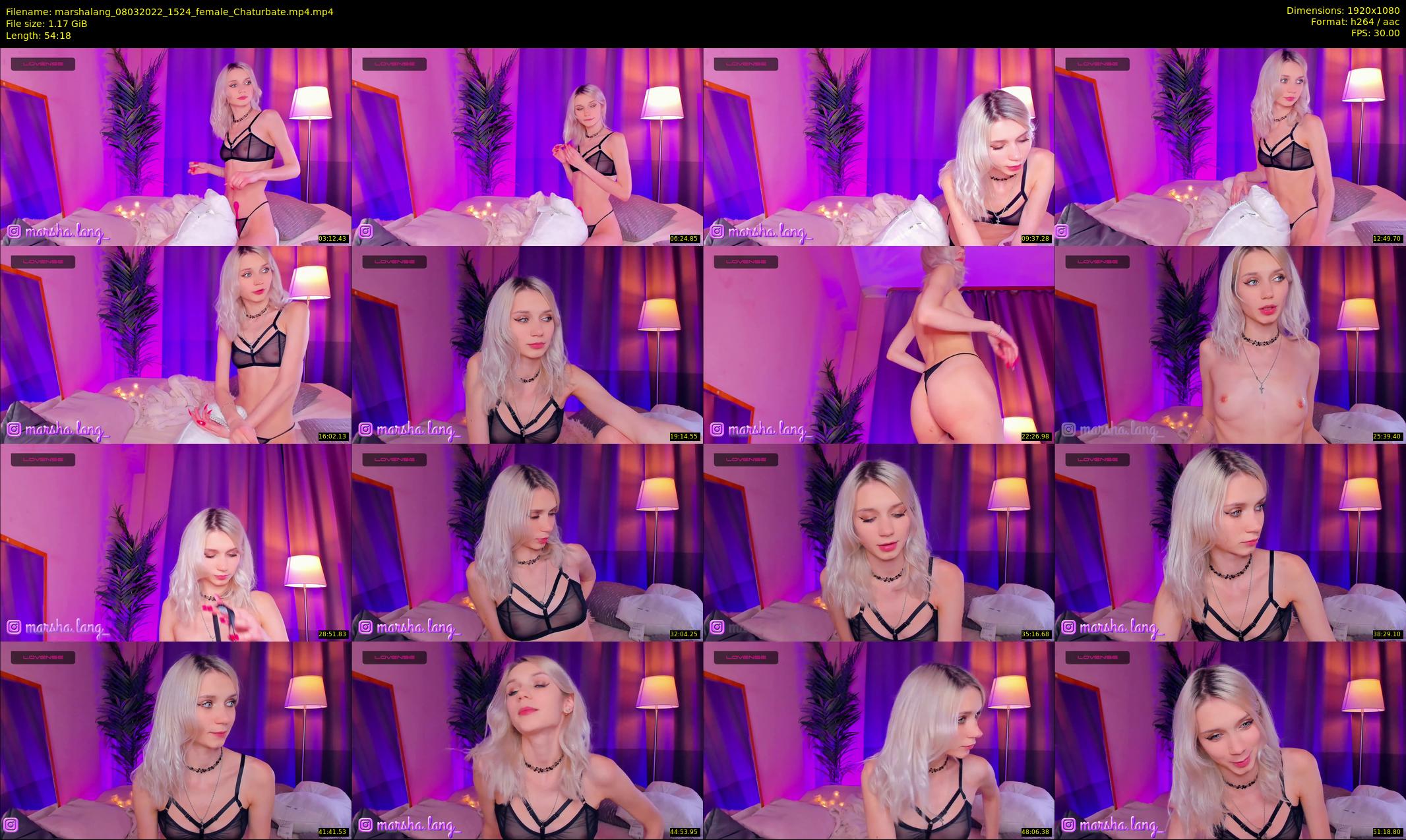 marshalang — 55 minute Chaturbate couple cam show recording, 1080p, Mar 8, 2022