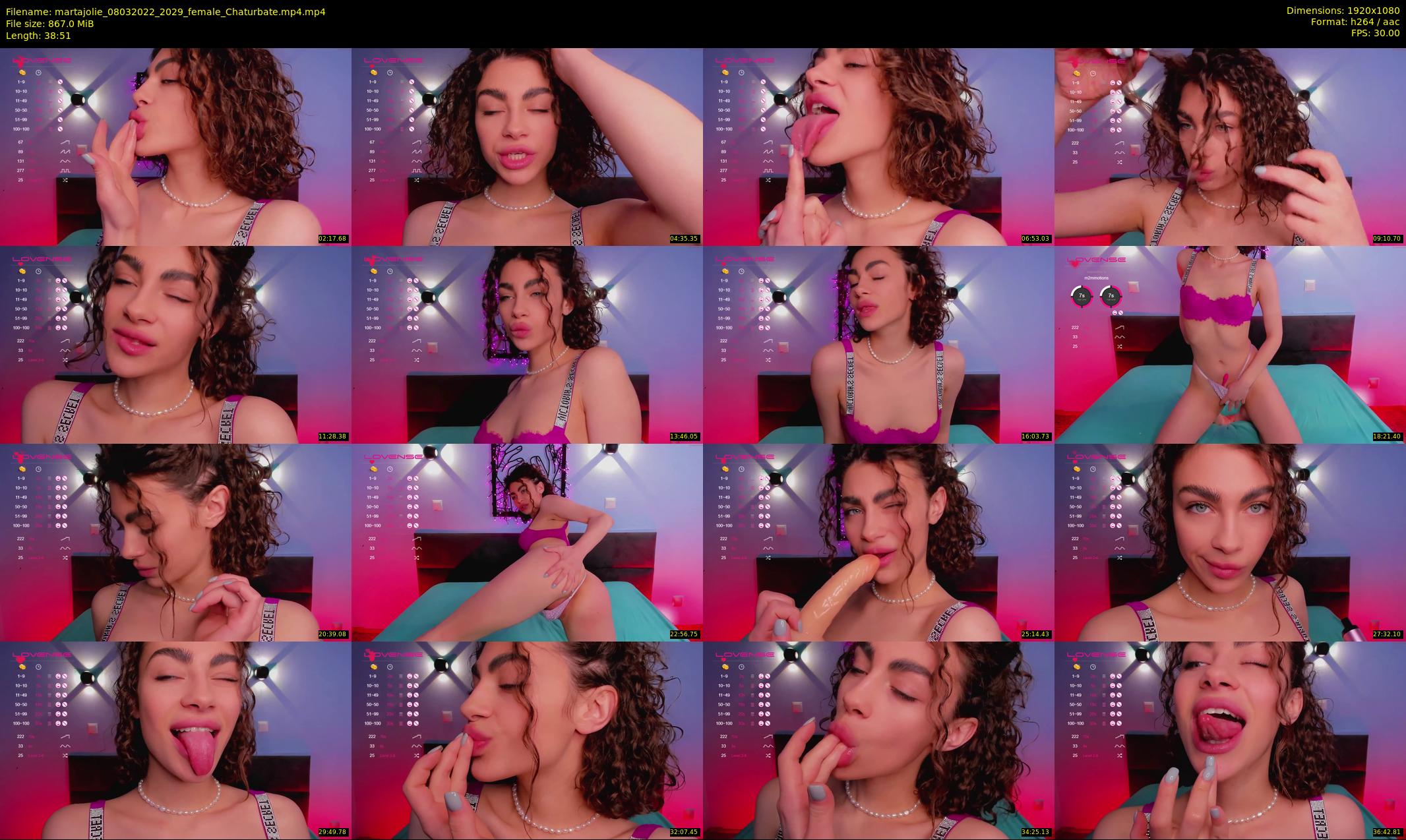 martajolie — 39 minute Chaturbate female cam show recording, 1080p, Mar 8, 2022