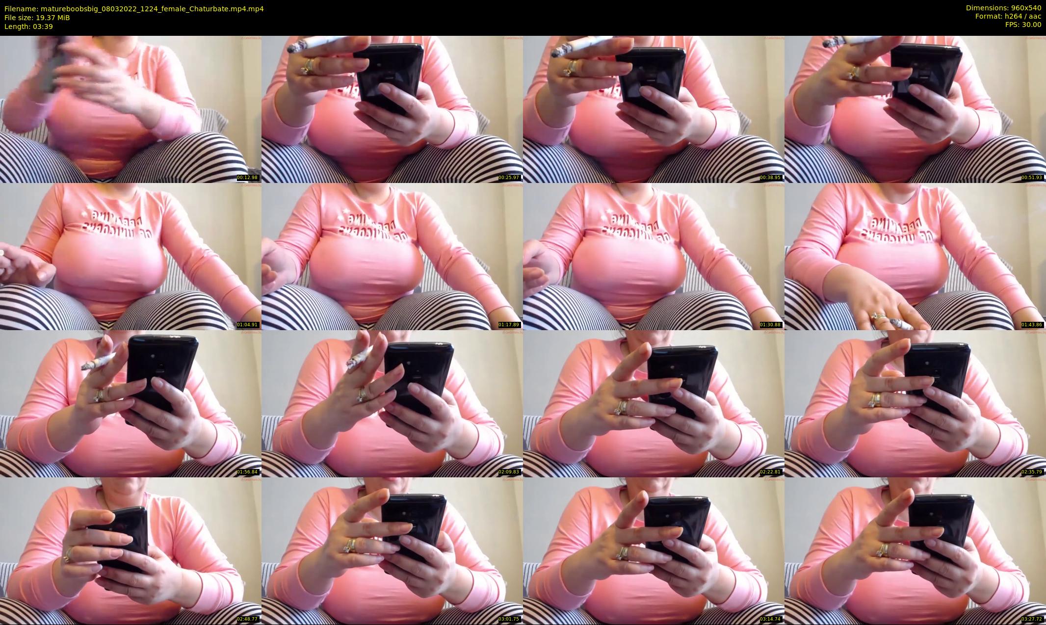 matureboobsbig — 4 minute Chaturbate female cam show recording, 480p, Mar 8, 2022