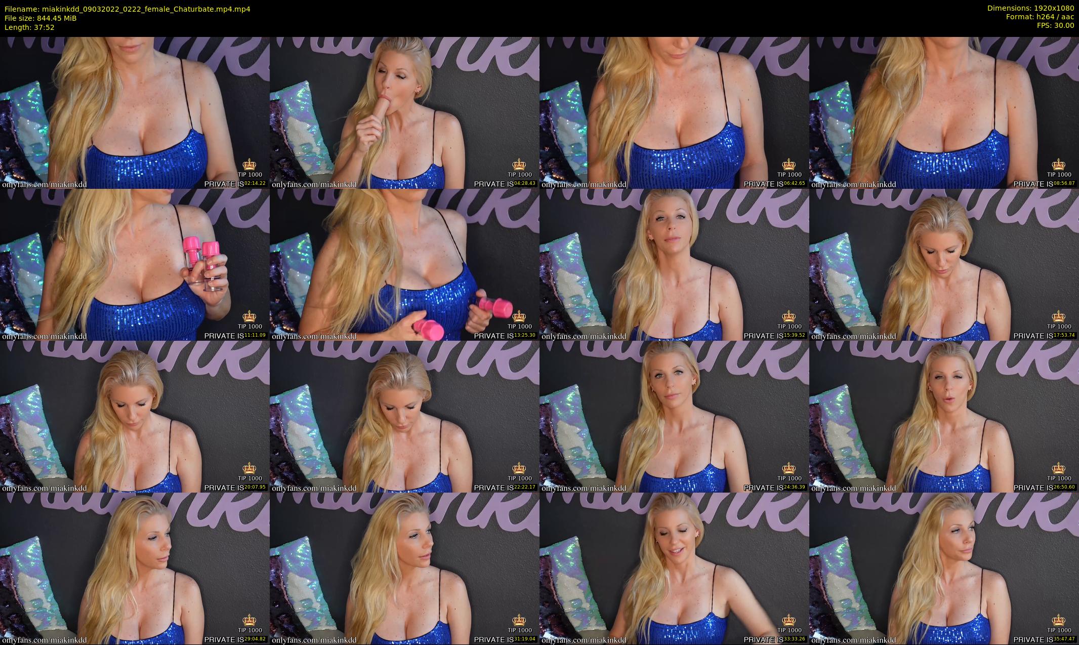 miakinkdd — 38 minute Chaturbate female cam show recording, 1080p, Mar 9, 2022