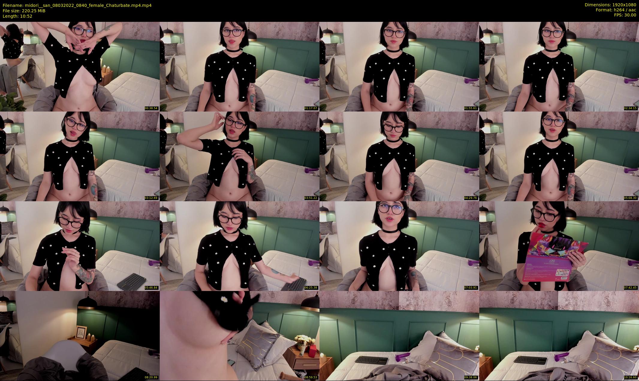 midori__san — 11 minute Chaturbate female cam show recording, 1080p, Mar 8, 2022