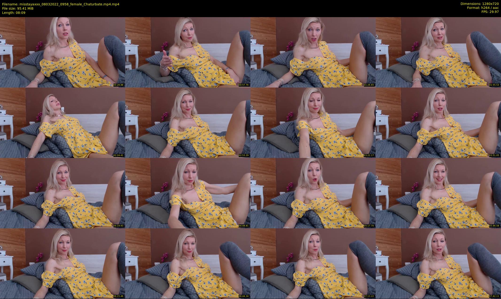 misstayaxxx — 9 minute Chaturbate female cam show recording, 720p, Mar 8, 2022