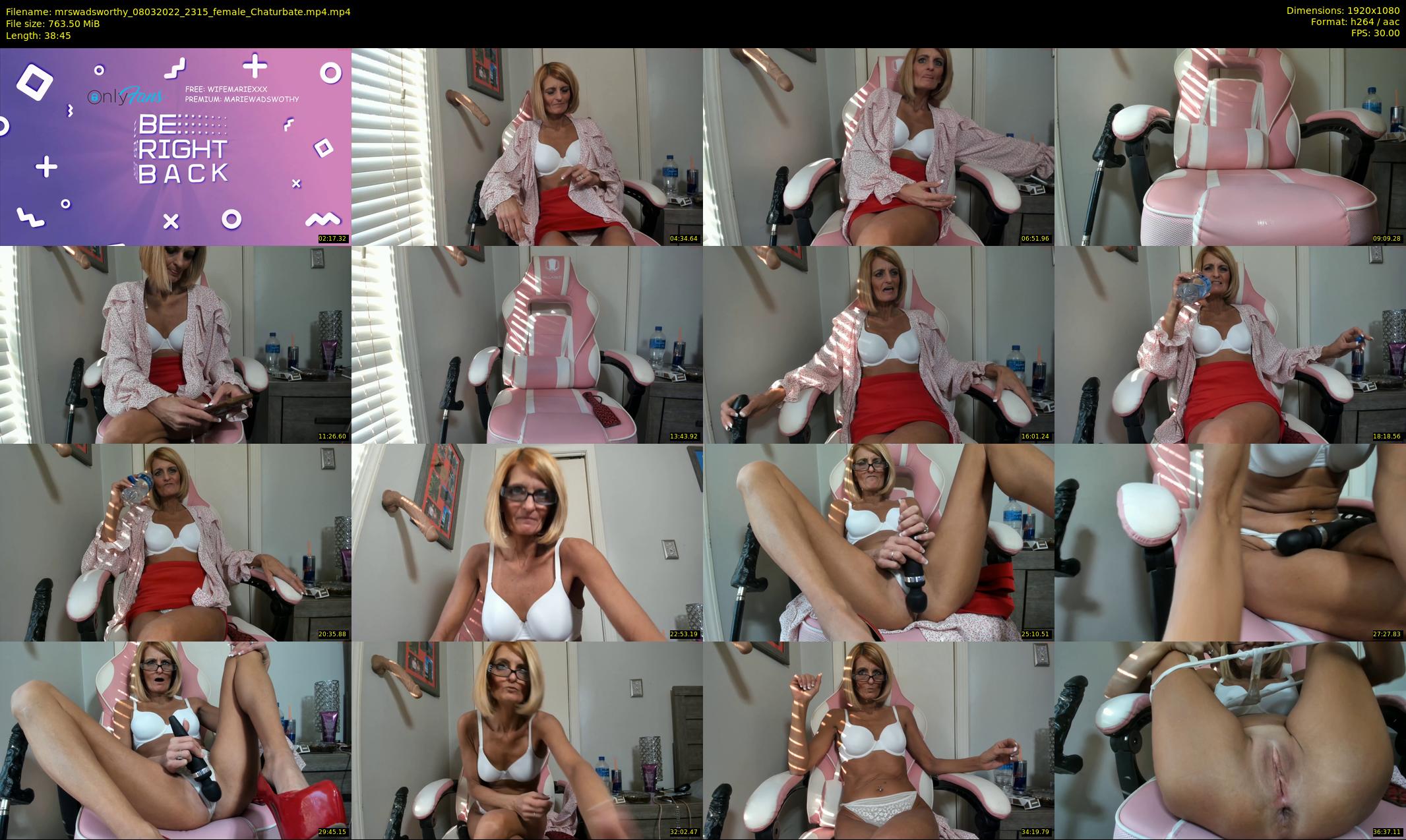 mrswadsworthy — 39 minute Chaturbate female cam show recording, 1080p, Mar 8, 2022